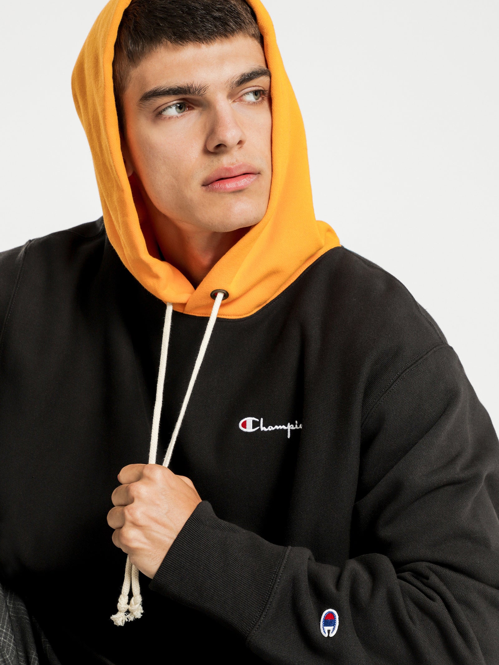 Oversize Reverse Weave Hoodie