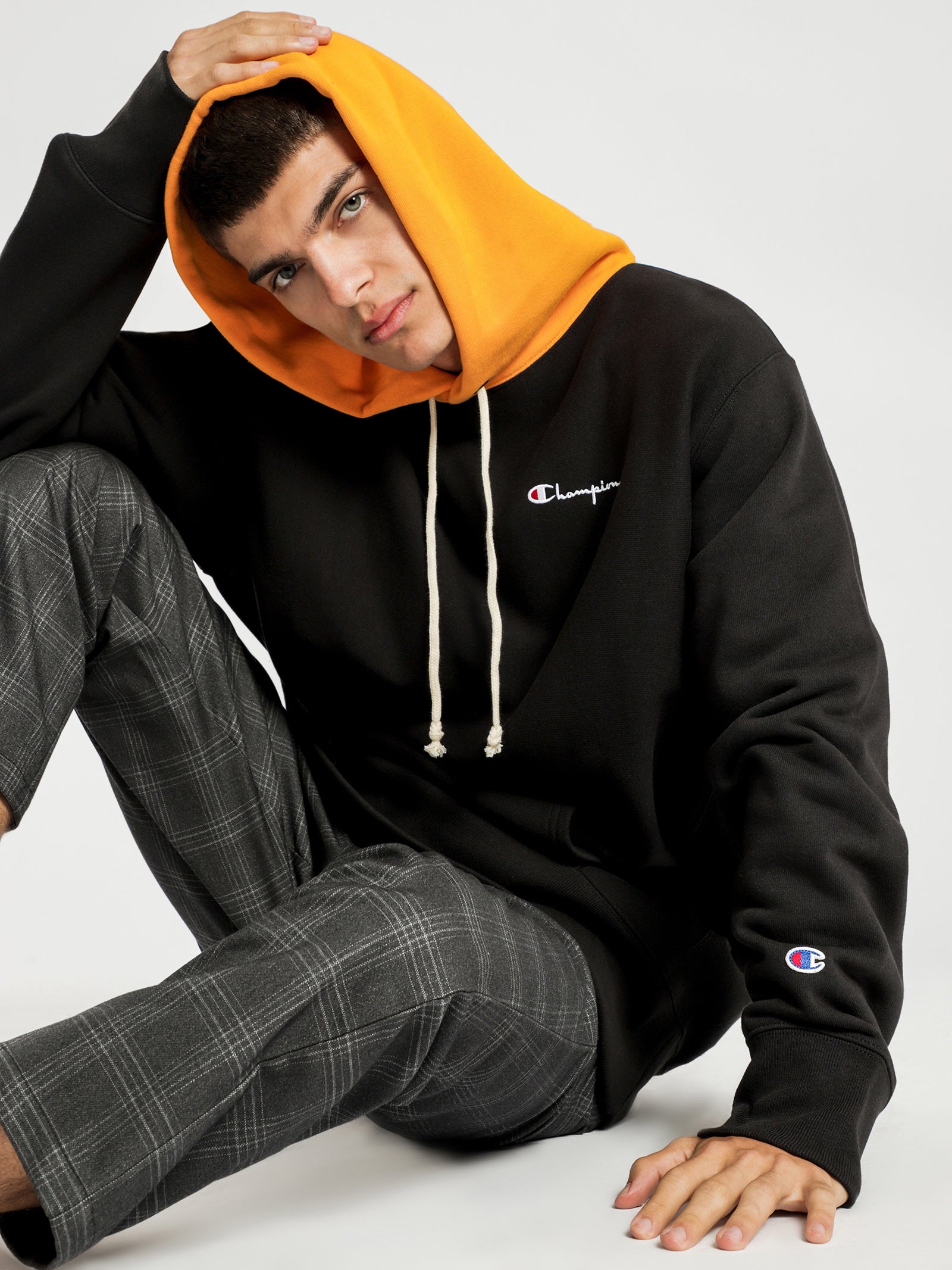 Oversize Reverse Weave Hoodie