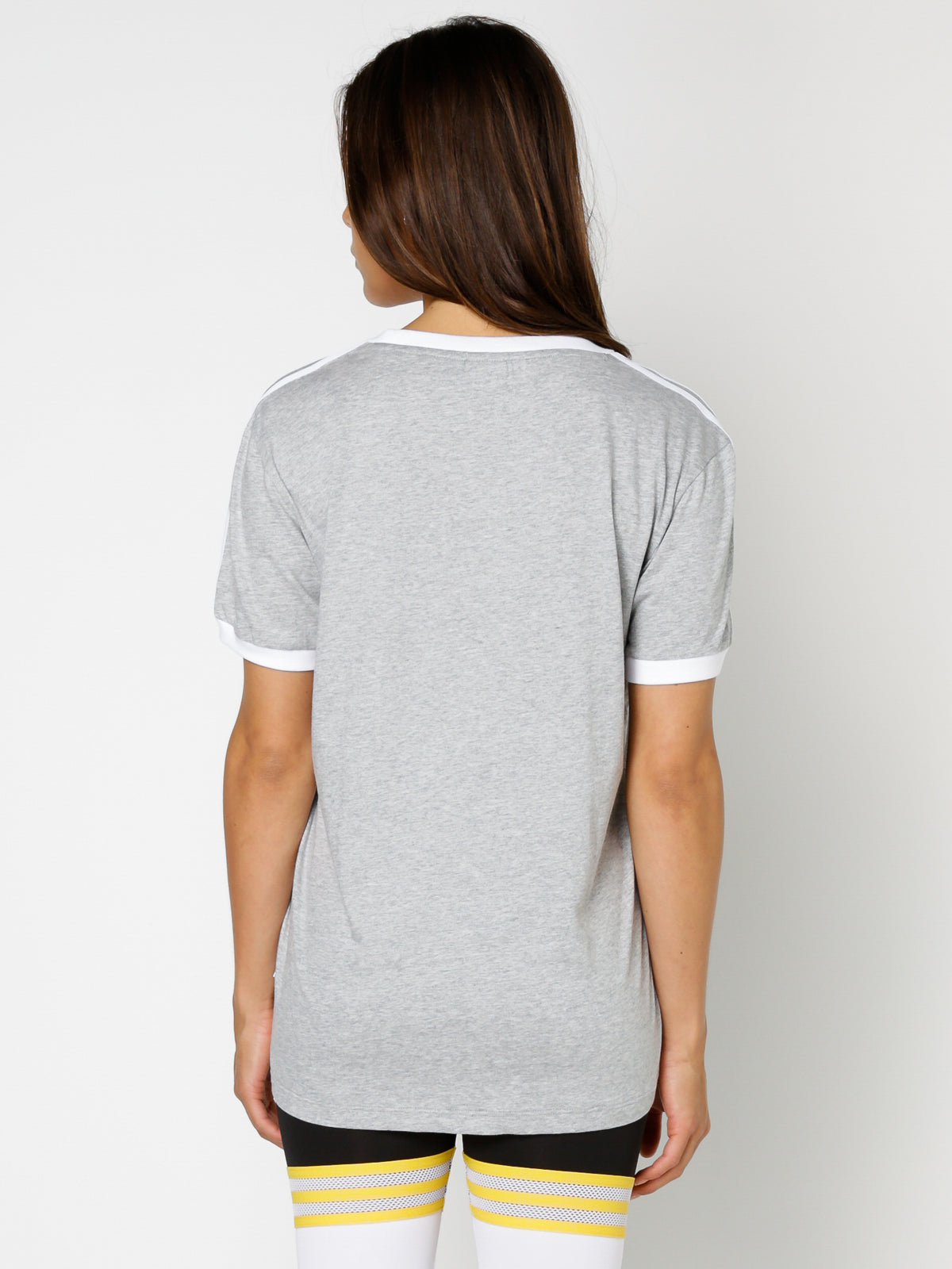 3 Stripe T-Shirt in Grey