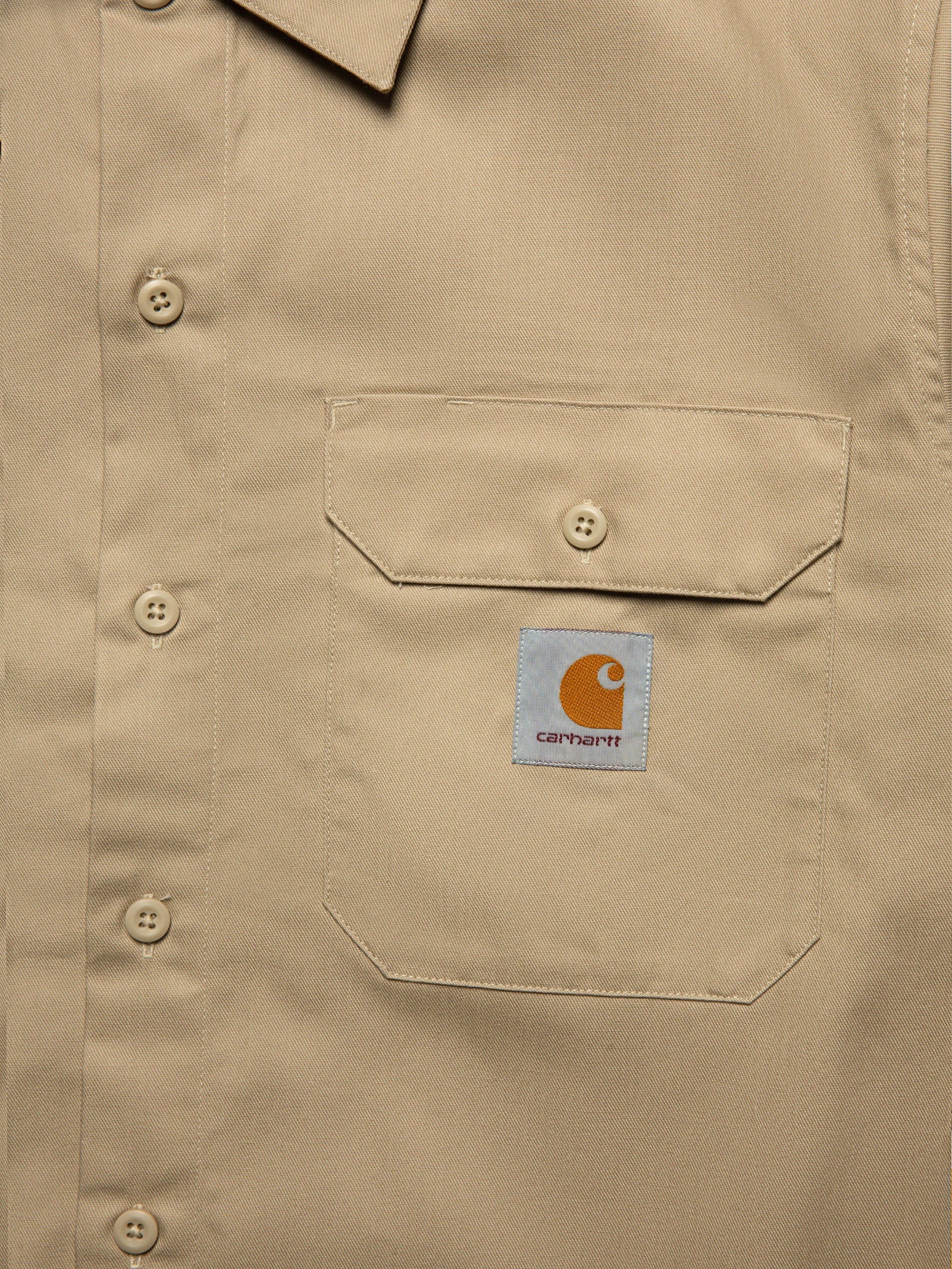 Long Sleeve Master Shirt in Wall Beige
