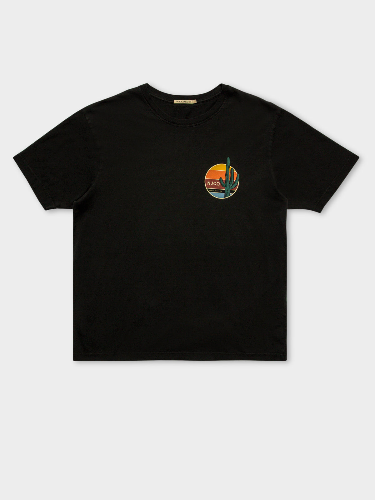 Uno Cactus T-Shirt in Black