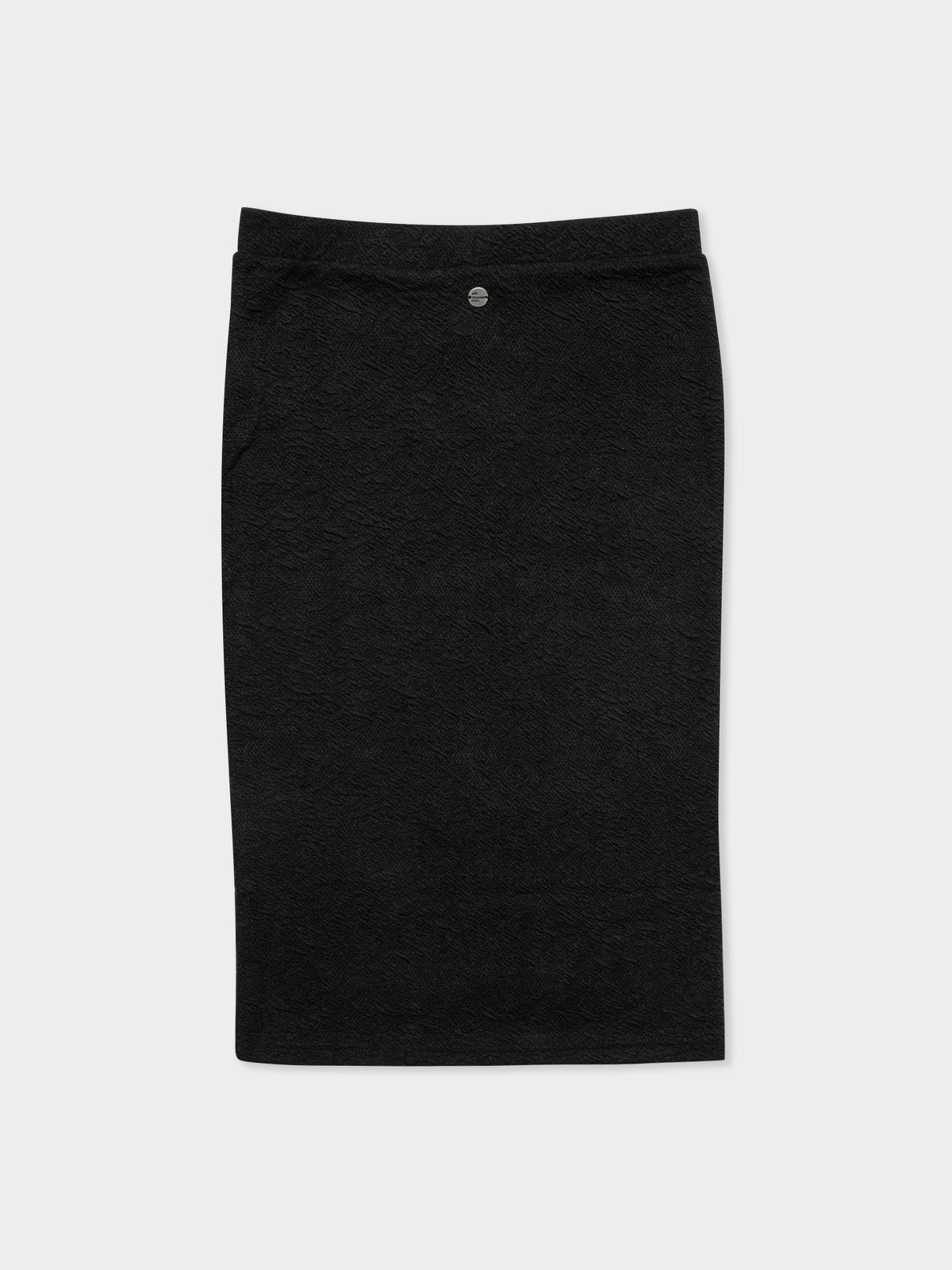 Frame Work Textured Skirt in Black