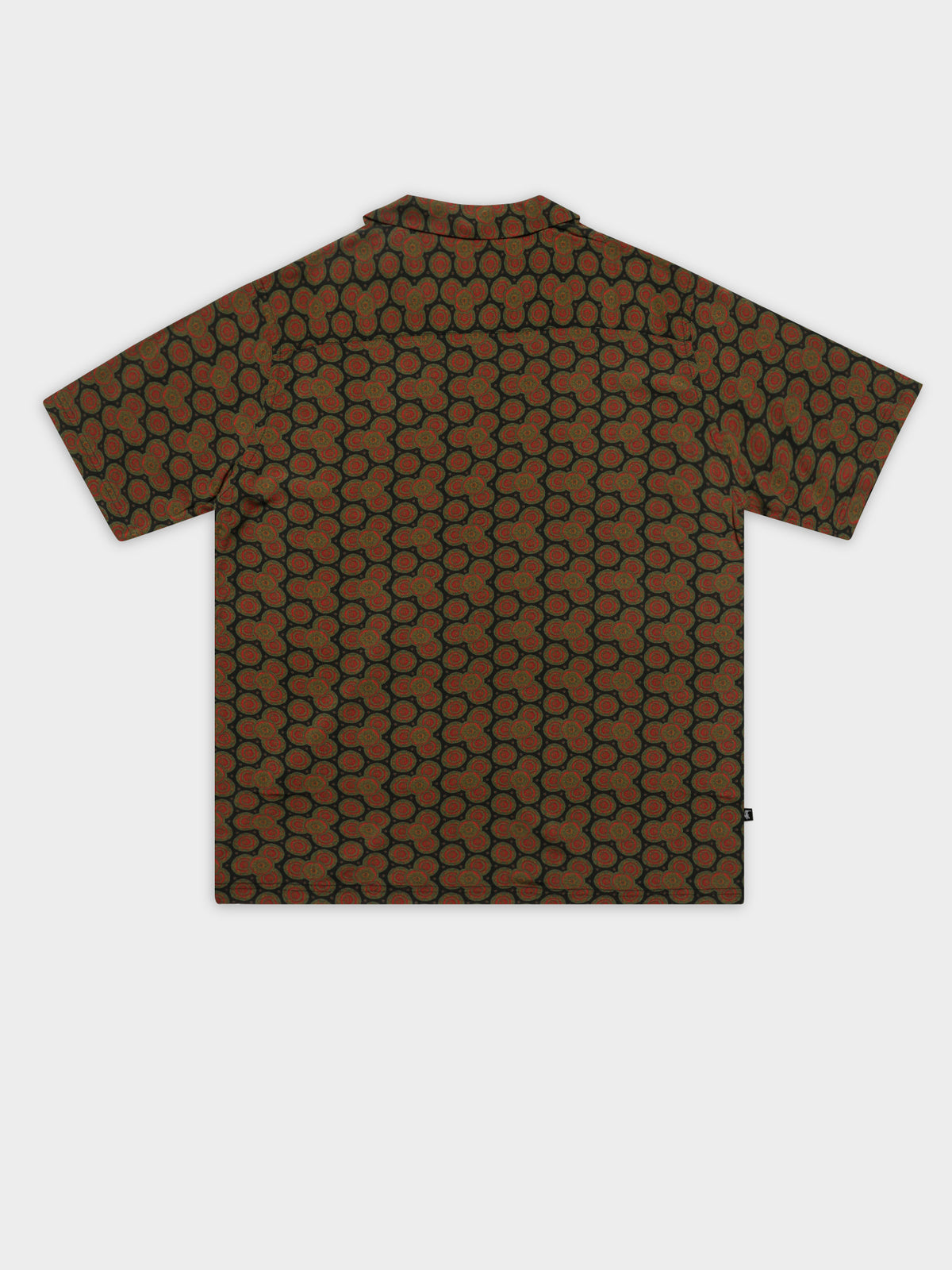 Stussy Circle Paisley Short Sleeve T-Shirt | Green