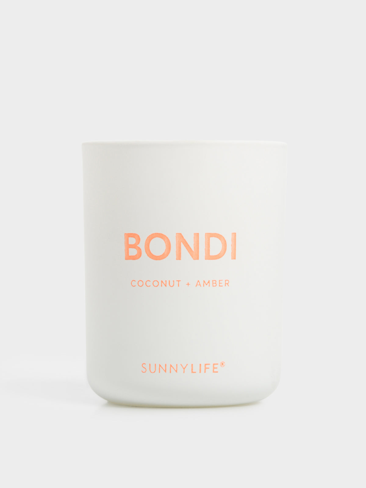 Sunnylife Bondi Scented Candle | White/Orange