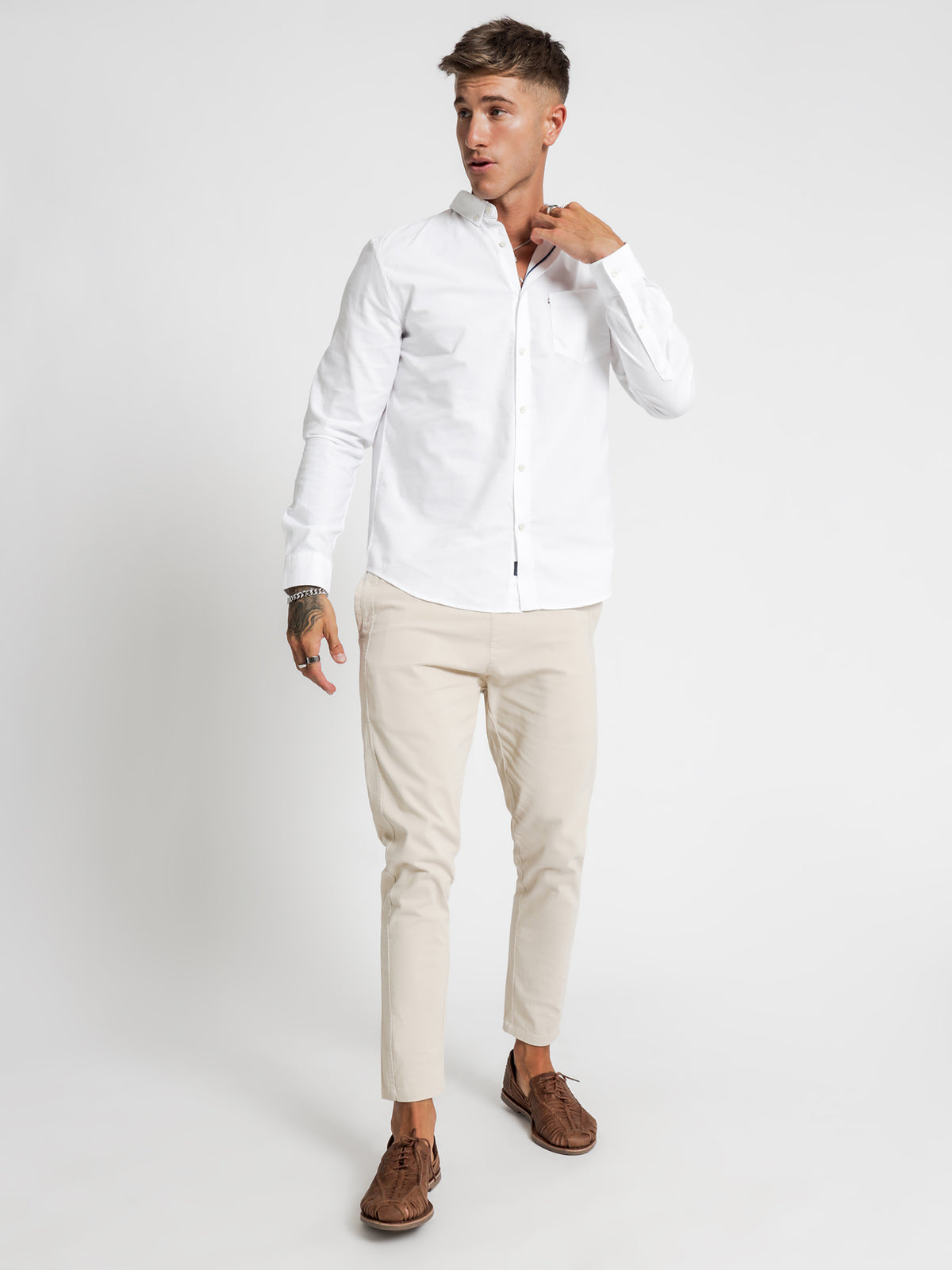 Dillon Shirt in White