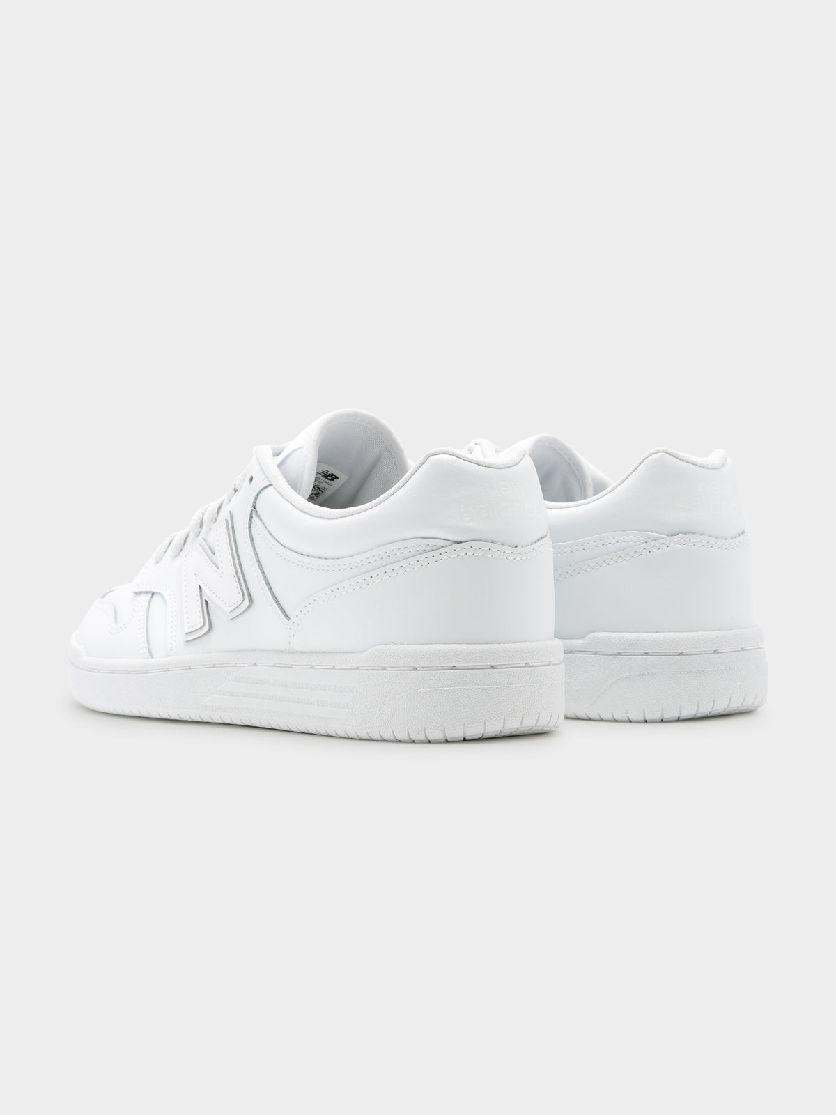 New Balance Unisex BB 480 Court Sneakers | White
