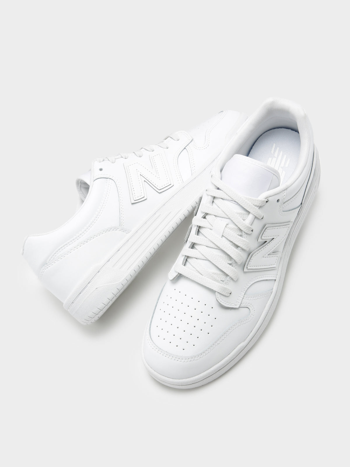 New Balance Unisex BB 480 Court Sneakers | White