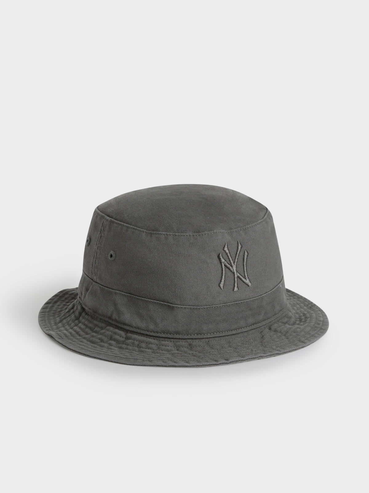 New York Yankees Bucket Hat in Dark Grey