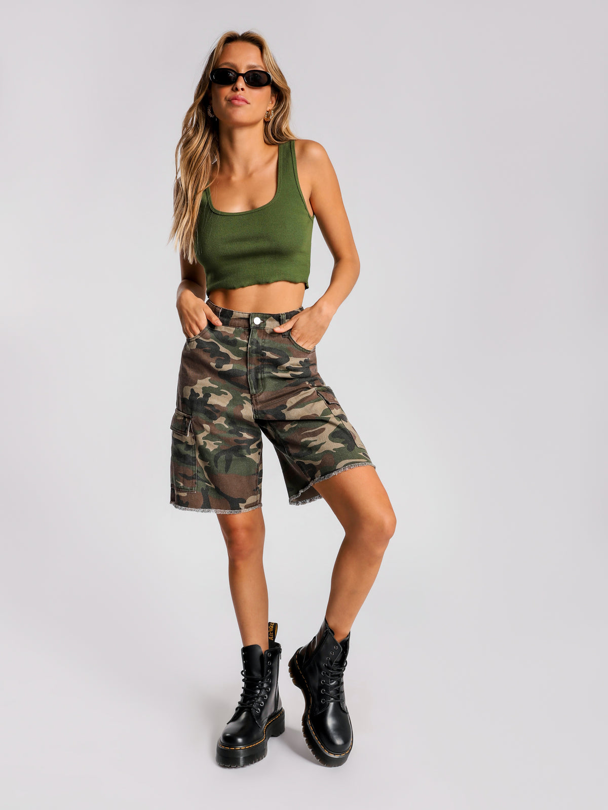 Artillery Shorts in Camouflage