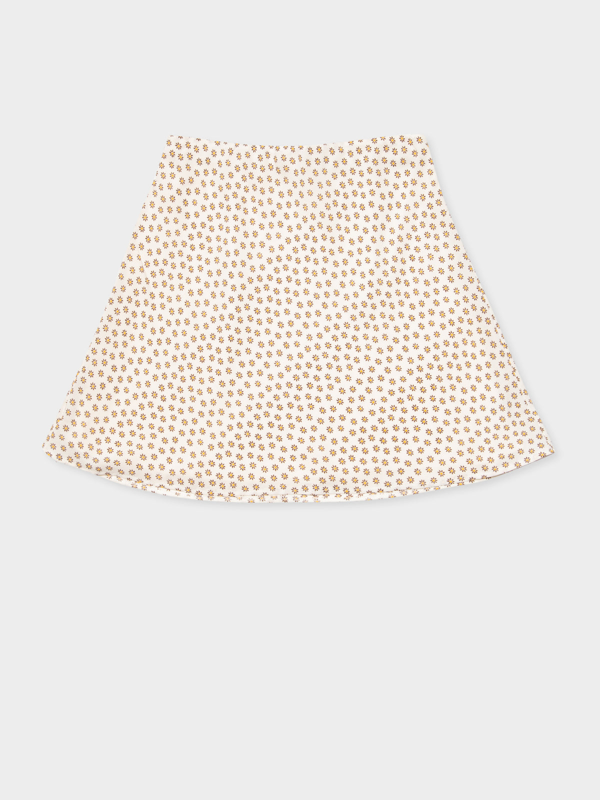 Joanie A-Line Mini Skirt in Floral Print