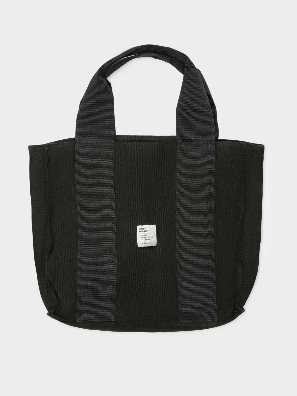 Beyond Her Medium Zipper Tote Bag | Black