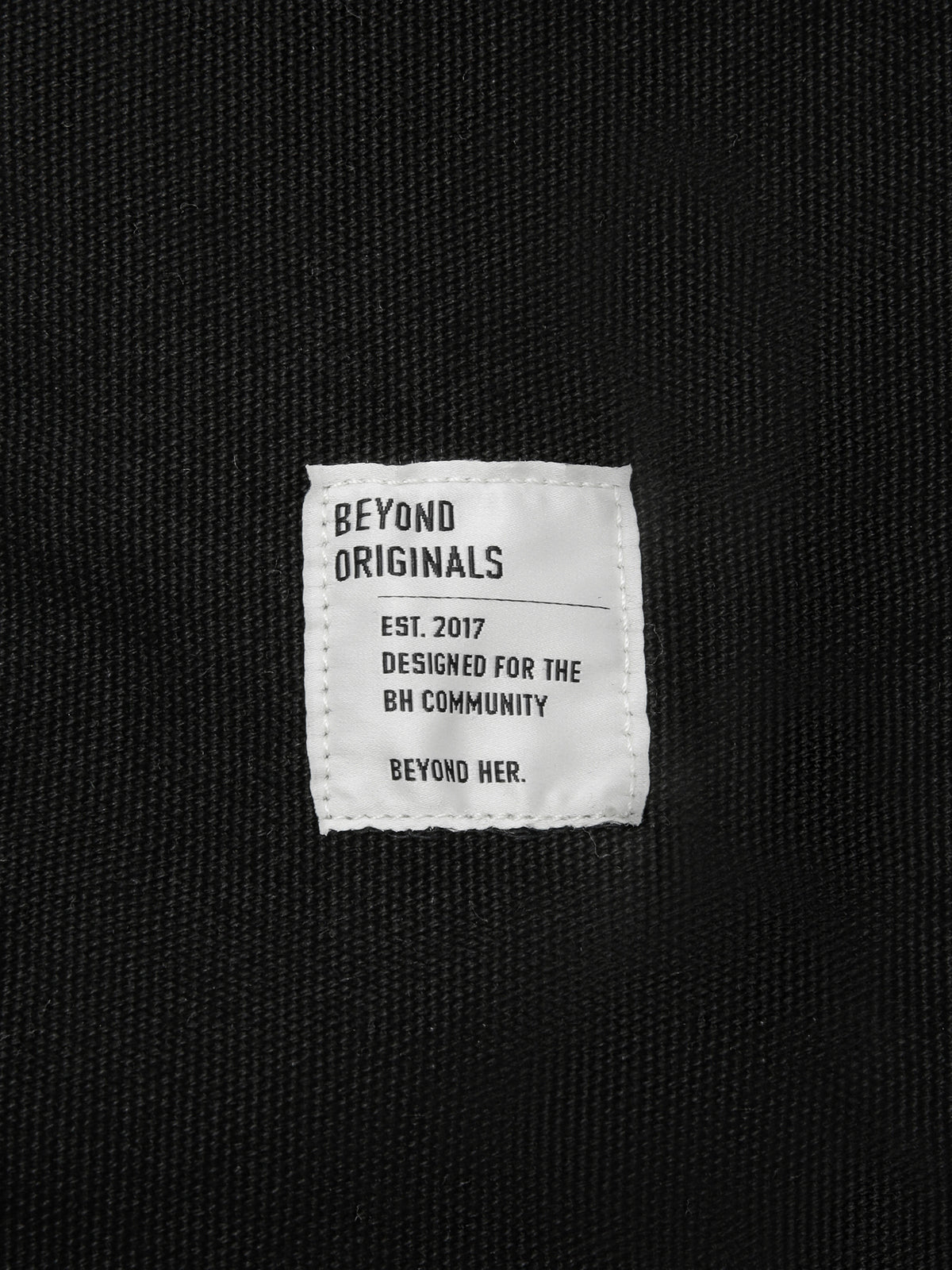 Beyond Her Medium Zipper Tote Bag | Black