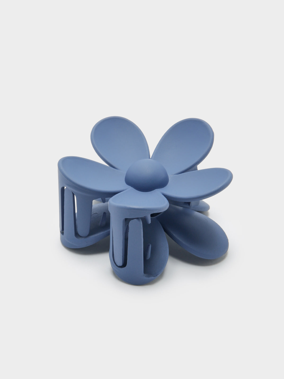 Flower Claw Clip in Blue