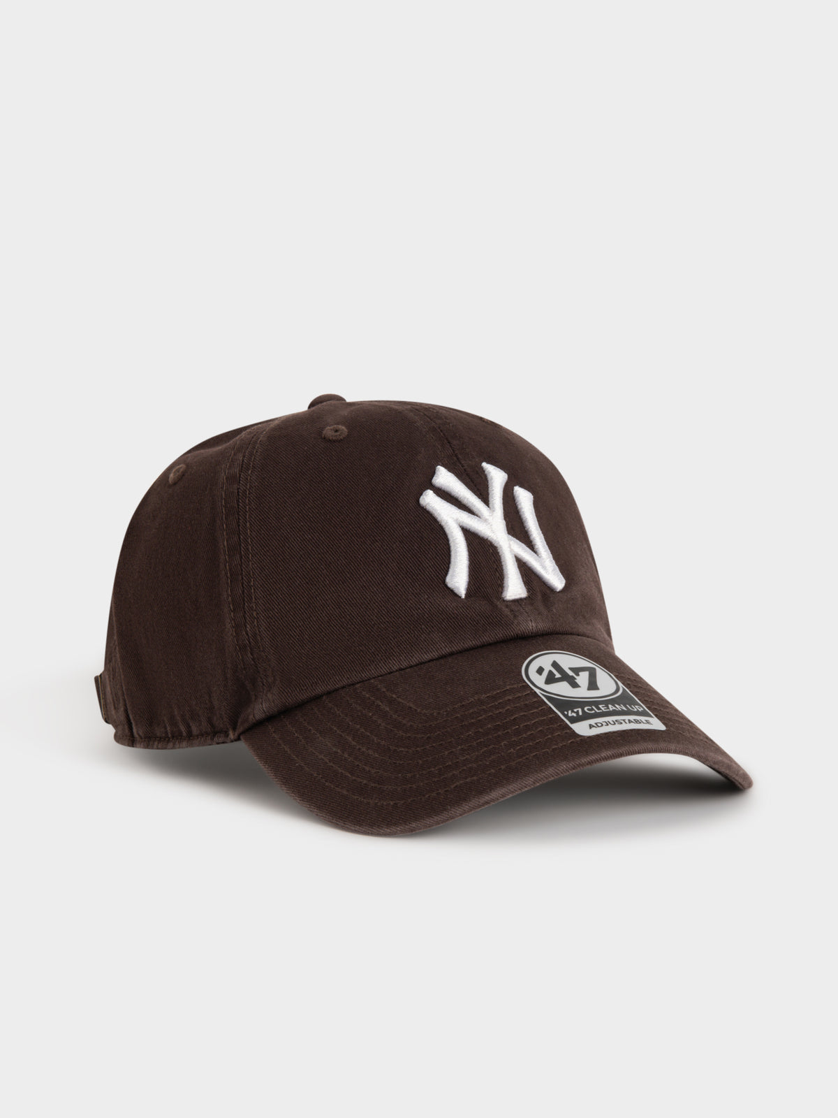NY Yankees 47 Clean Up Cap in Brown