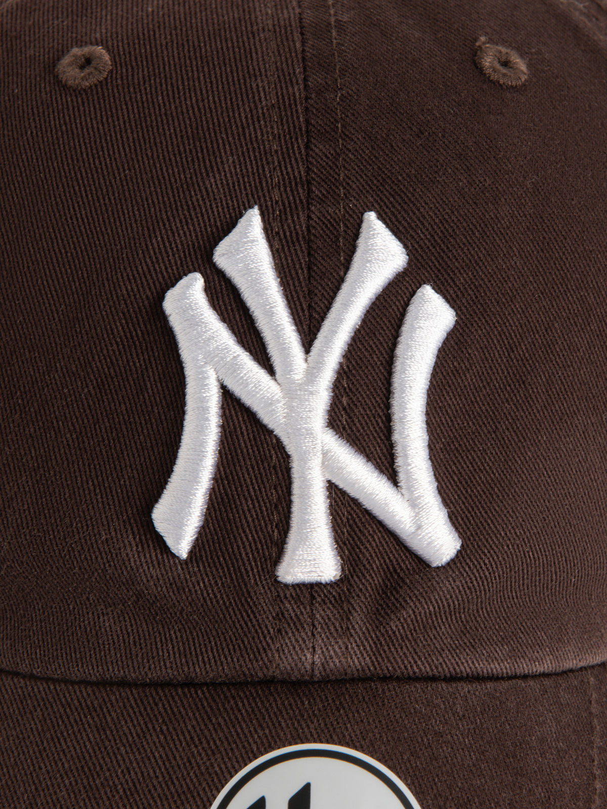 NY Yankees 47 Clean Up Cap in Brown