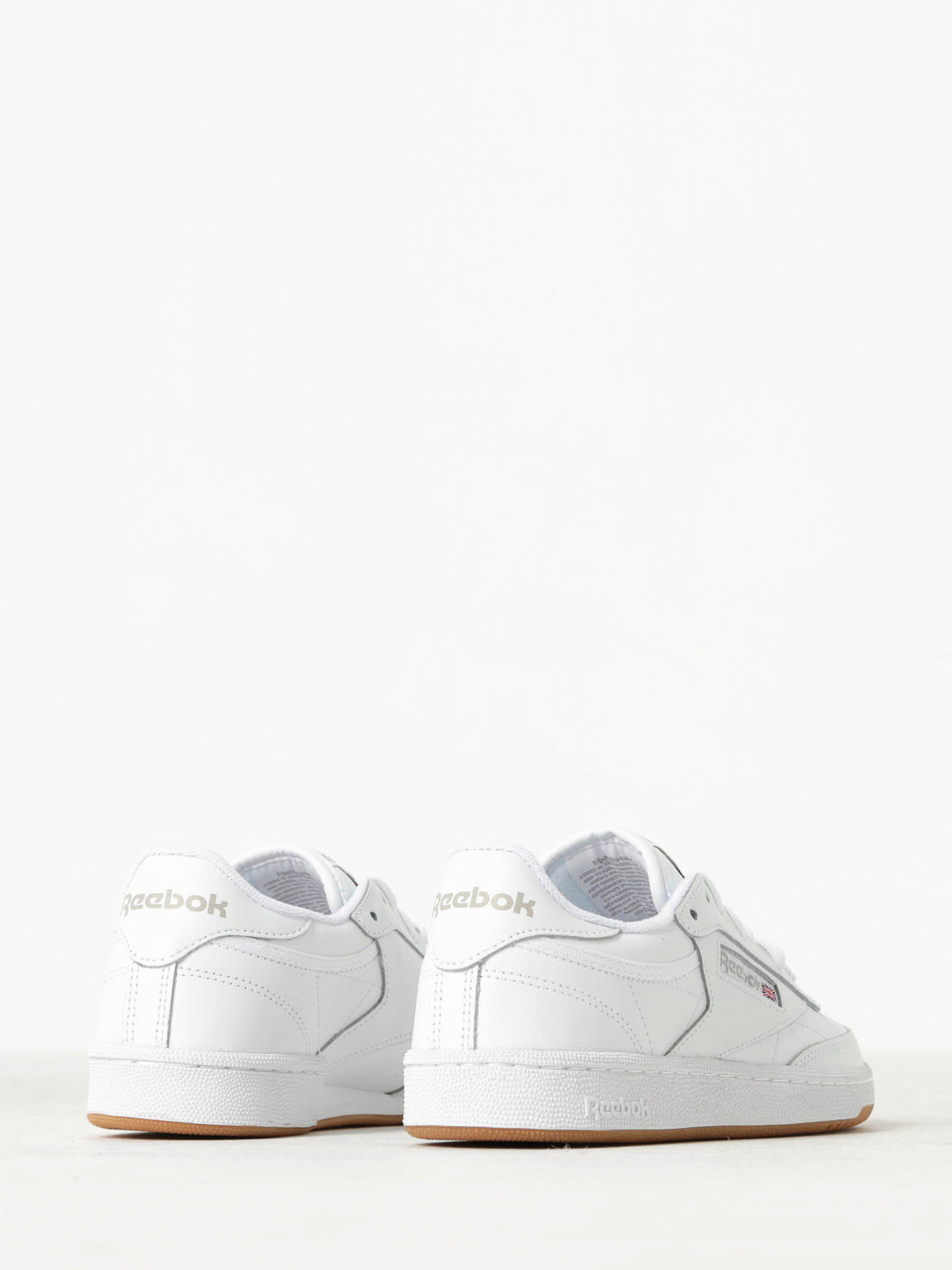 Womens Club C 85 Sneakers in White Leather