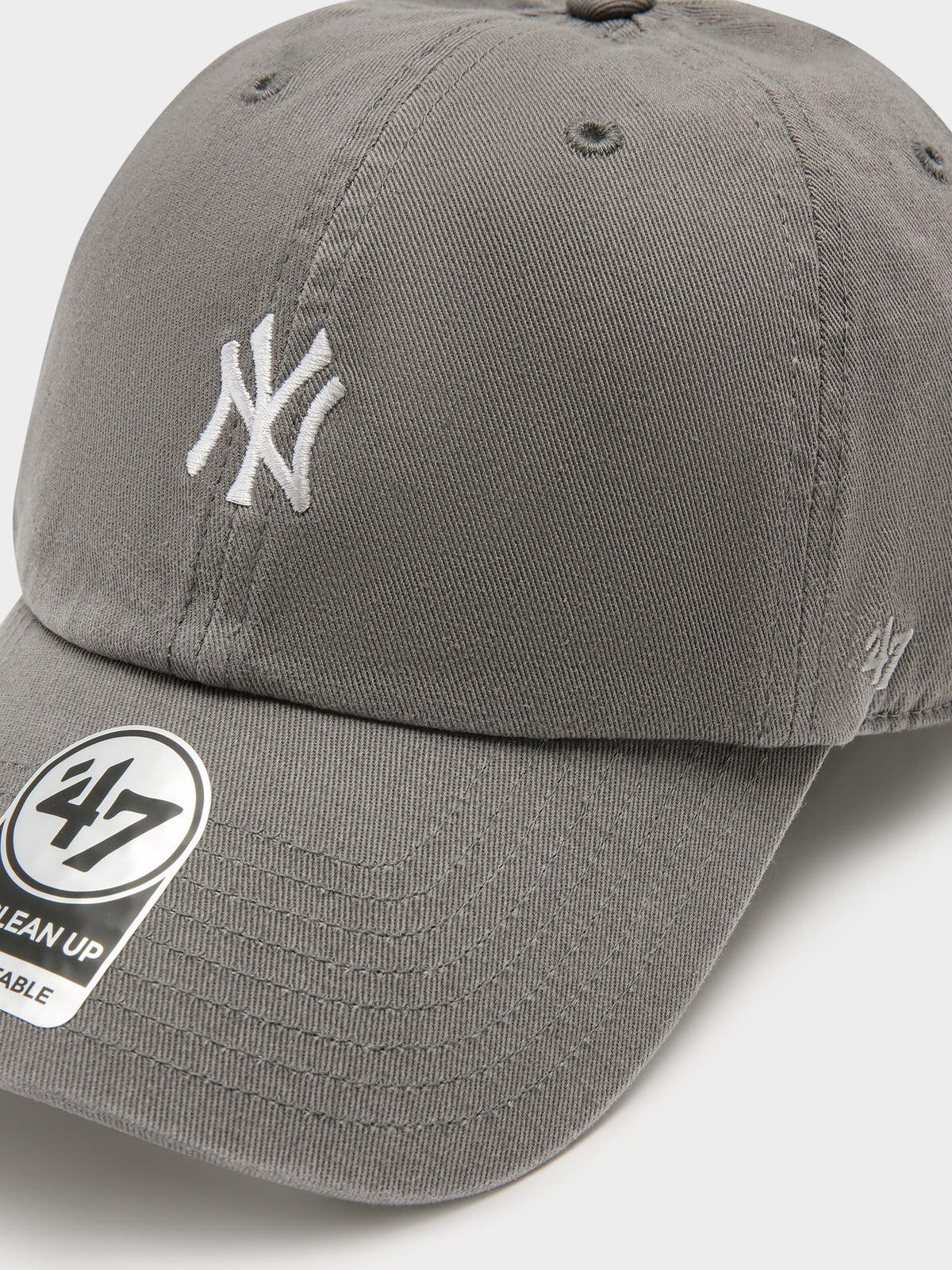 47 Brand NY Yankees Baseball Cap | Grey / Whi