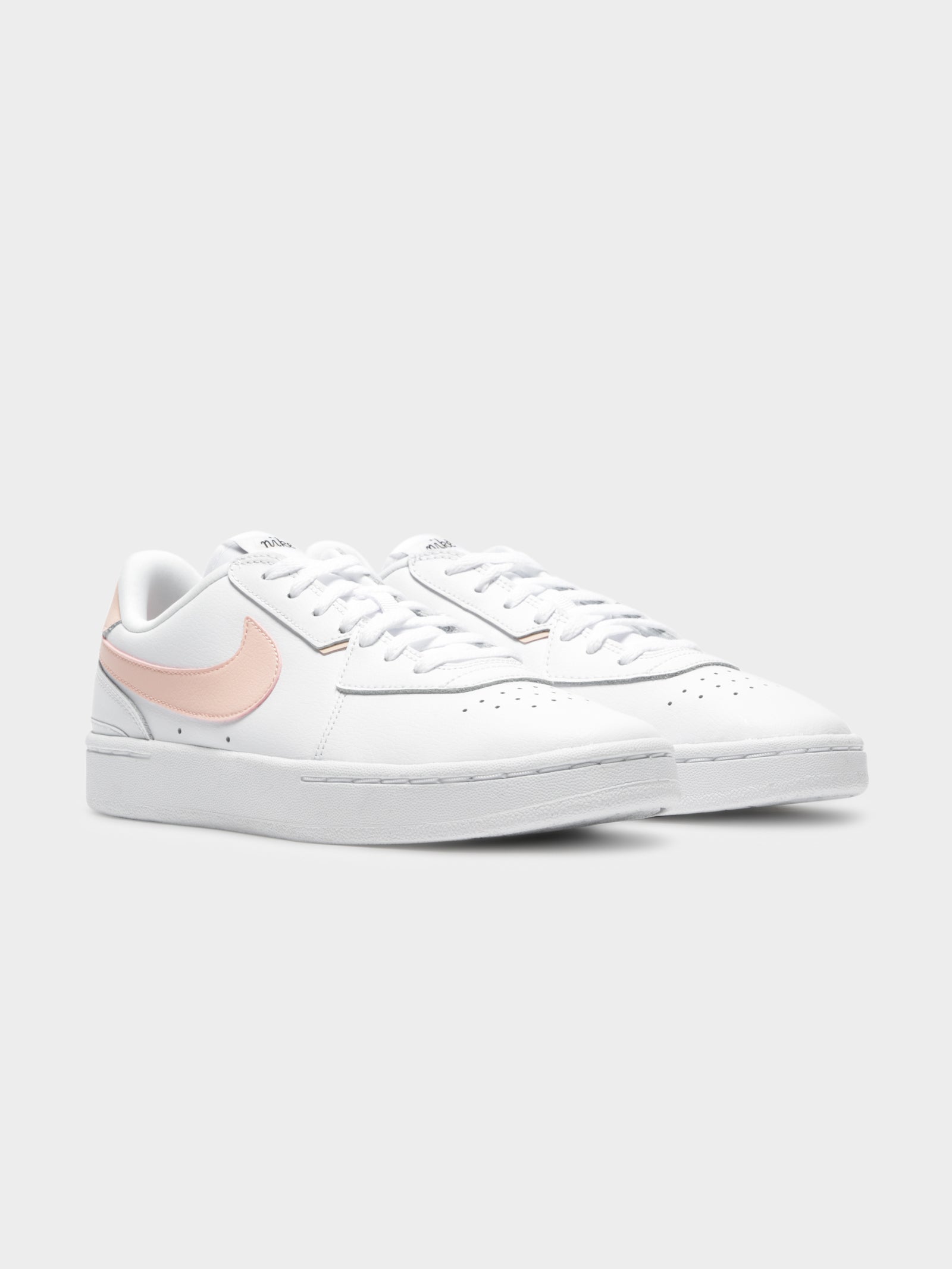 Womens Court Blanc Sneakers