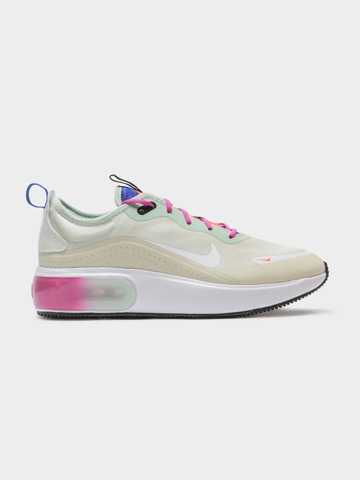 Womens Air Max Dia Sneakers in Fossil Pink &amp; Green
