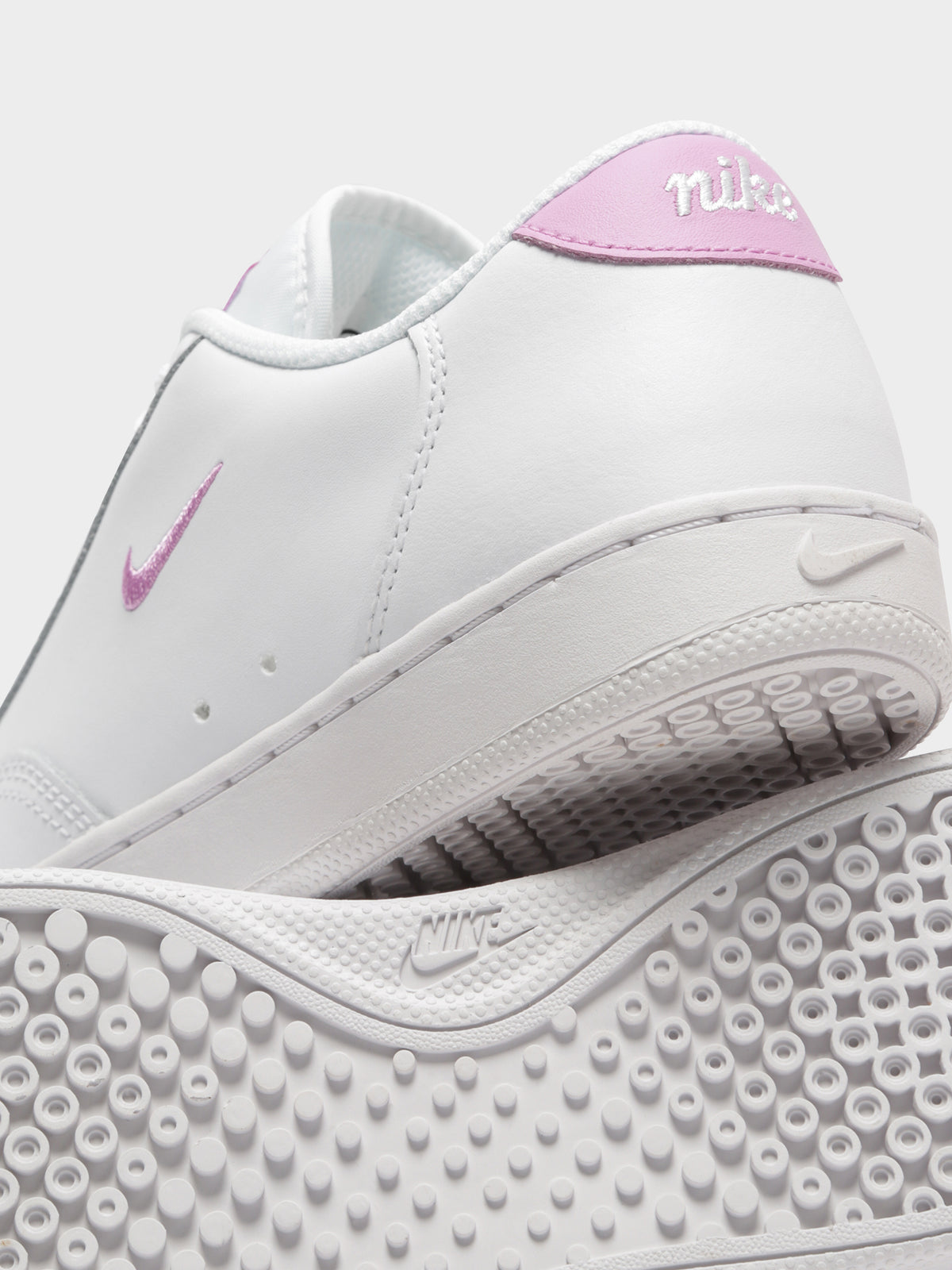 Womens Court Vintage Sneakers in White &amp; Beyond Pink