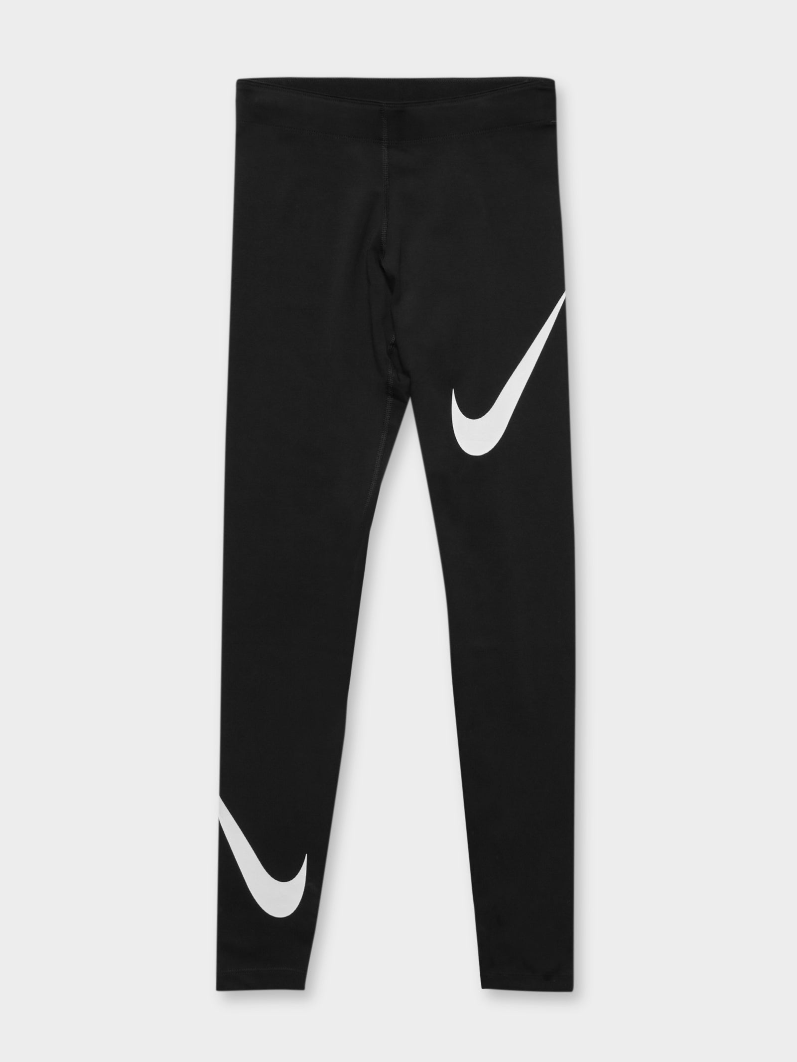 Nike Sportswear Swoosh Leggings Black/White Glue Store