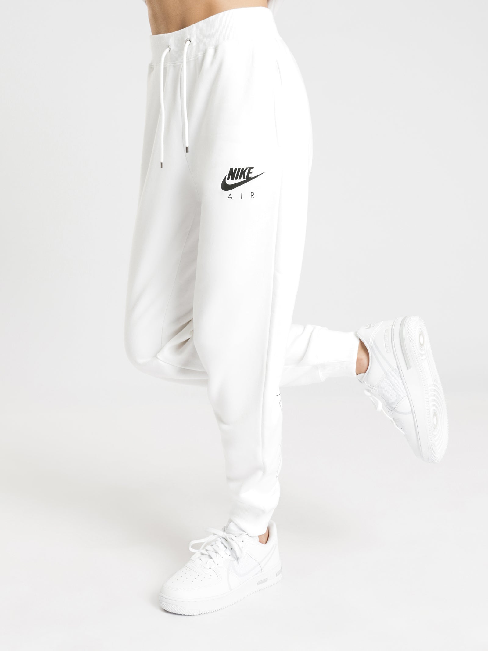 nike joggers women white