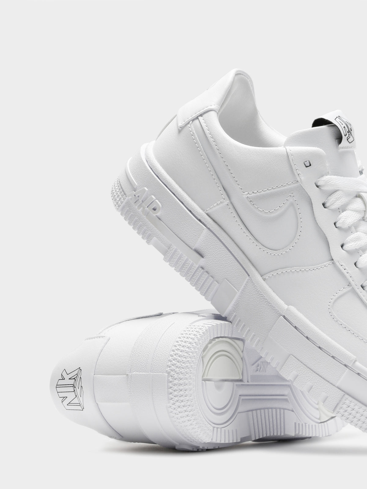 Womens Air Force 1 Pixel Sneakers in White