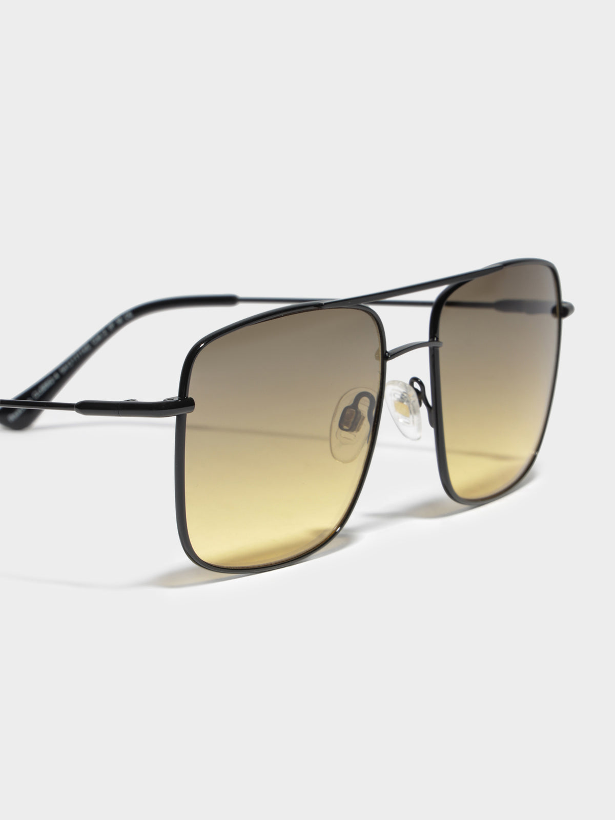 CL6862 Reaction Sunglasses in Black Smoke