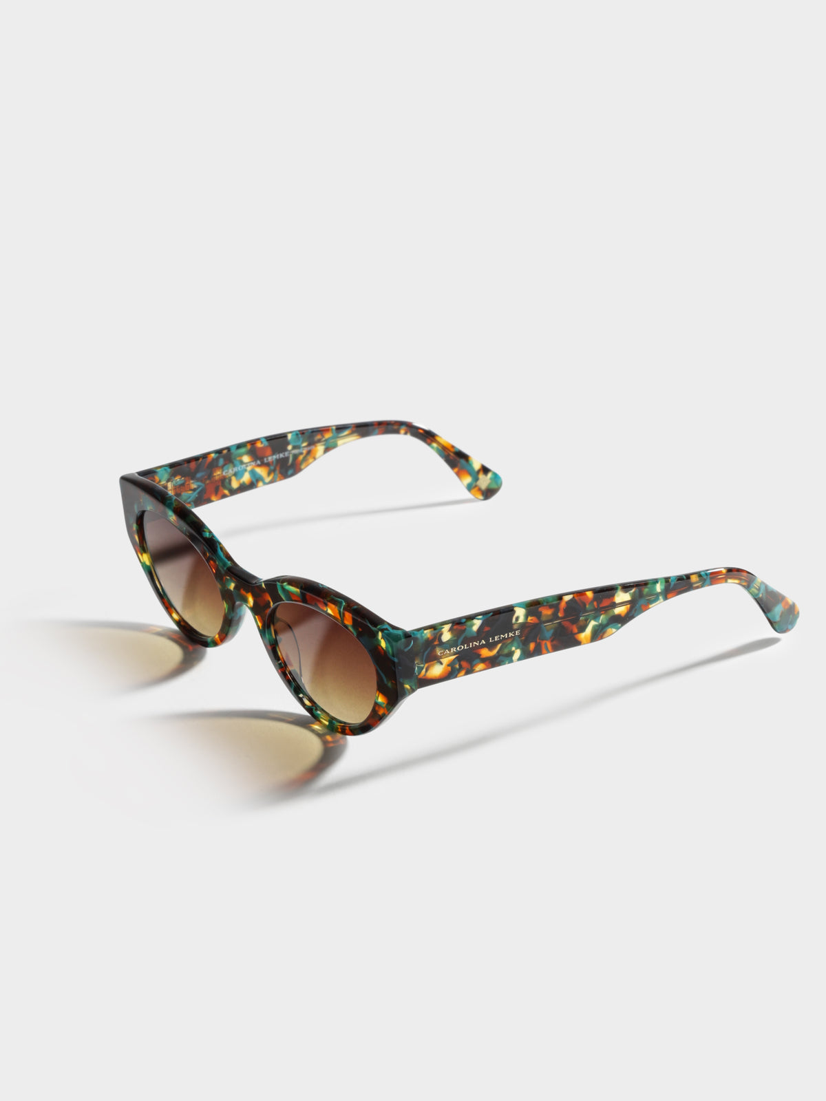 CL771003 Magnific Sunglasses in Brown Green Tortoiseshell