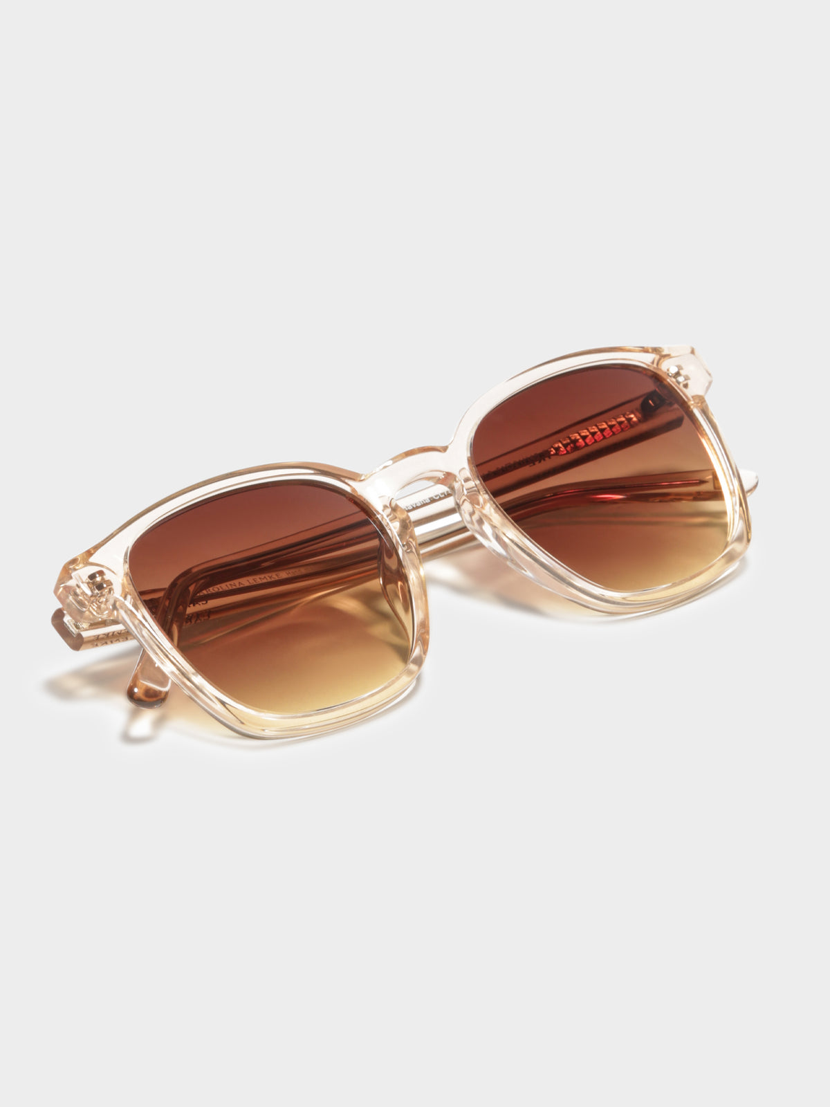 CL7820 Sunglasses in Transparent Champagne