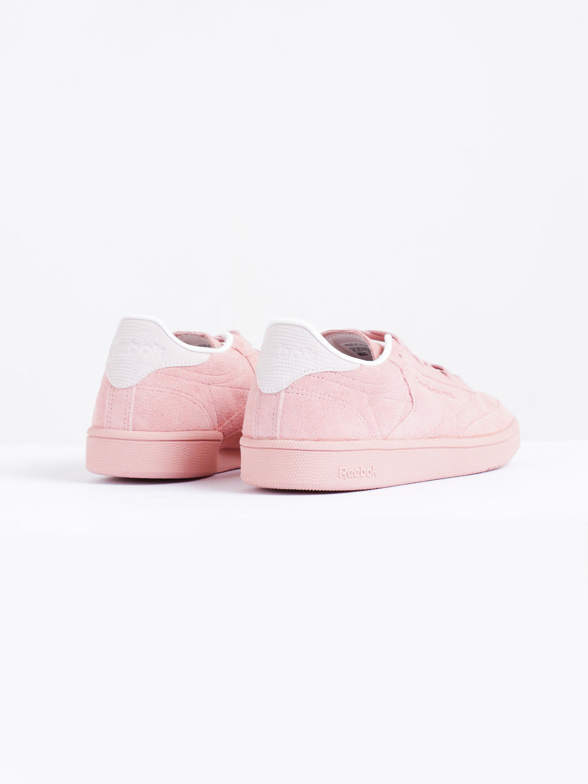Womens Club C 85 Sneakers in Pink Suede