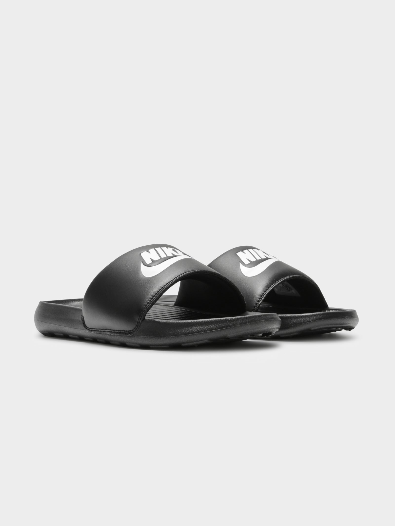 Nike Womens Victori One Slides Black/White Glue Store