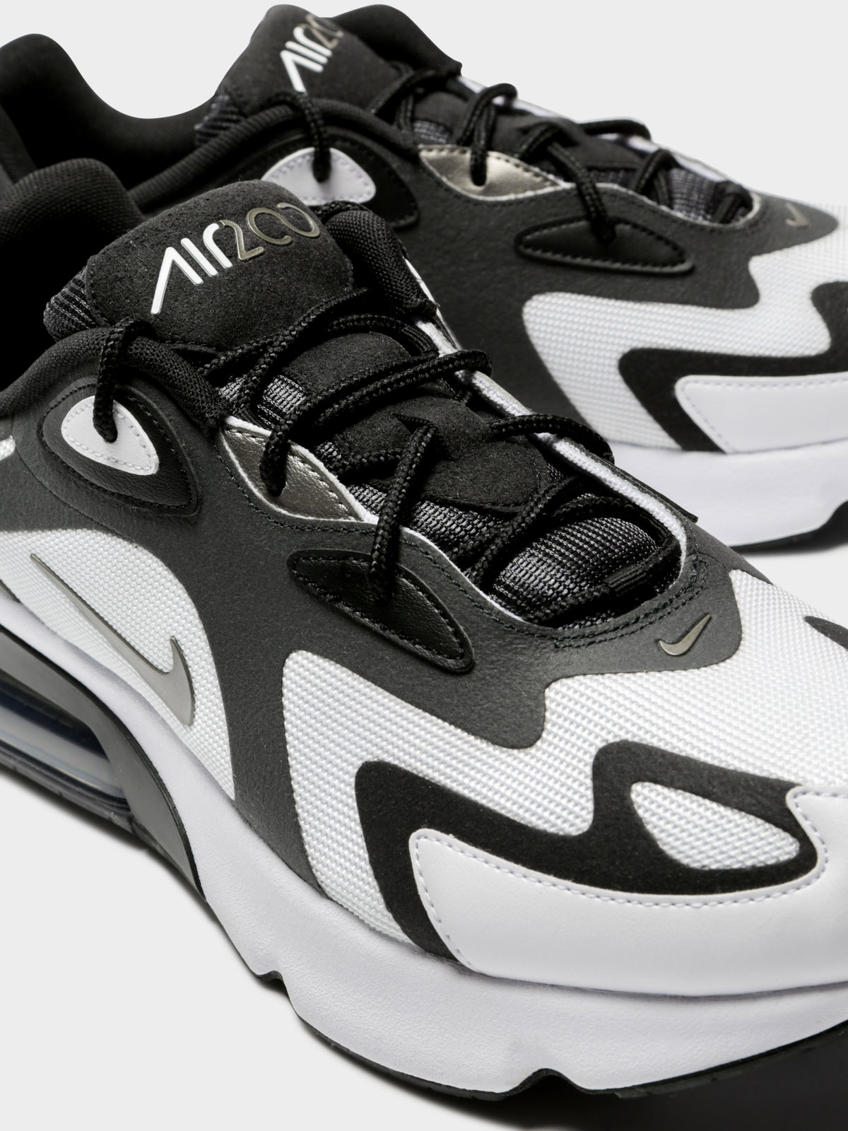 Nike Mens Air Max 200 Sneakers | White/Grey