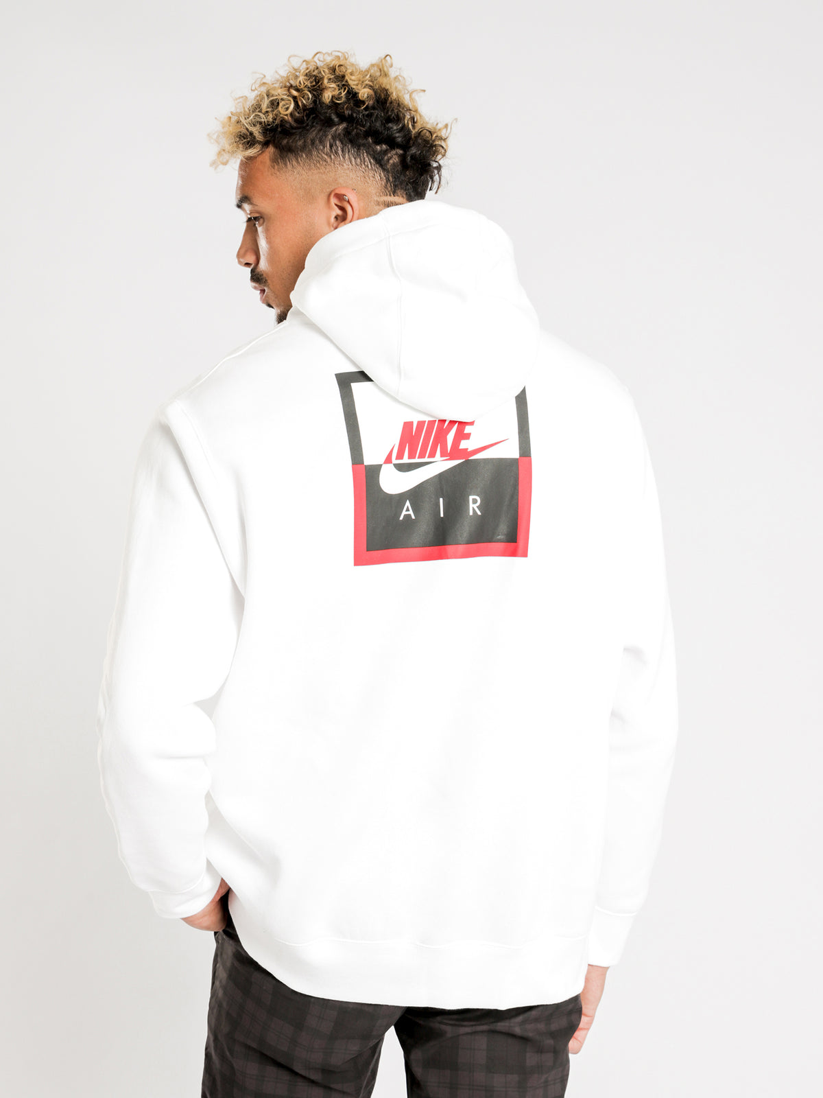 NSW Popover Nike Air Hoodie in White
