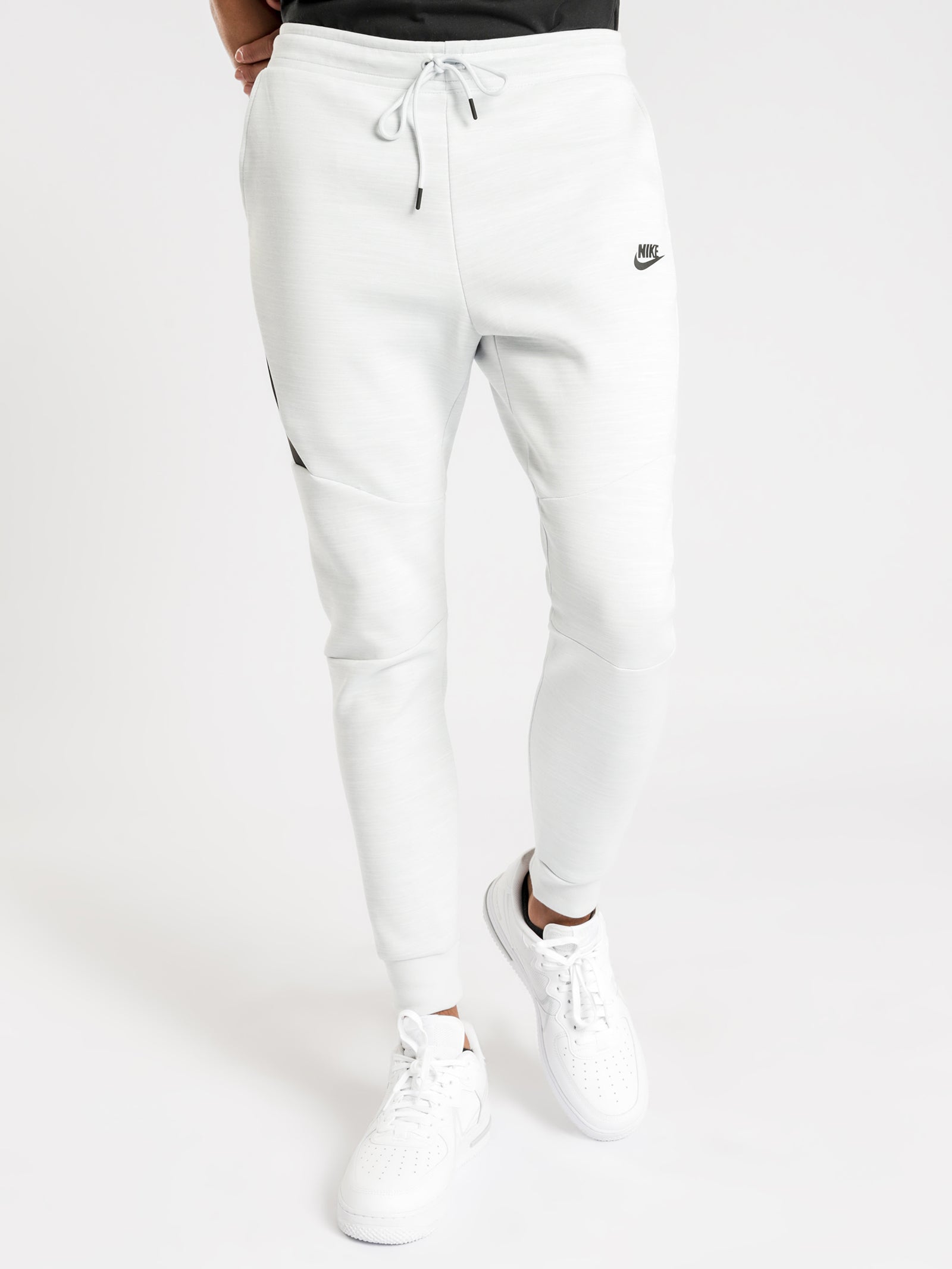 nike white tech fleece pants