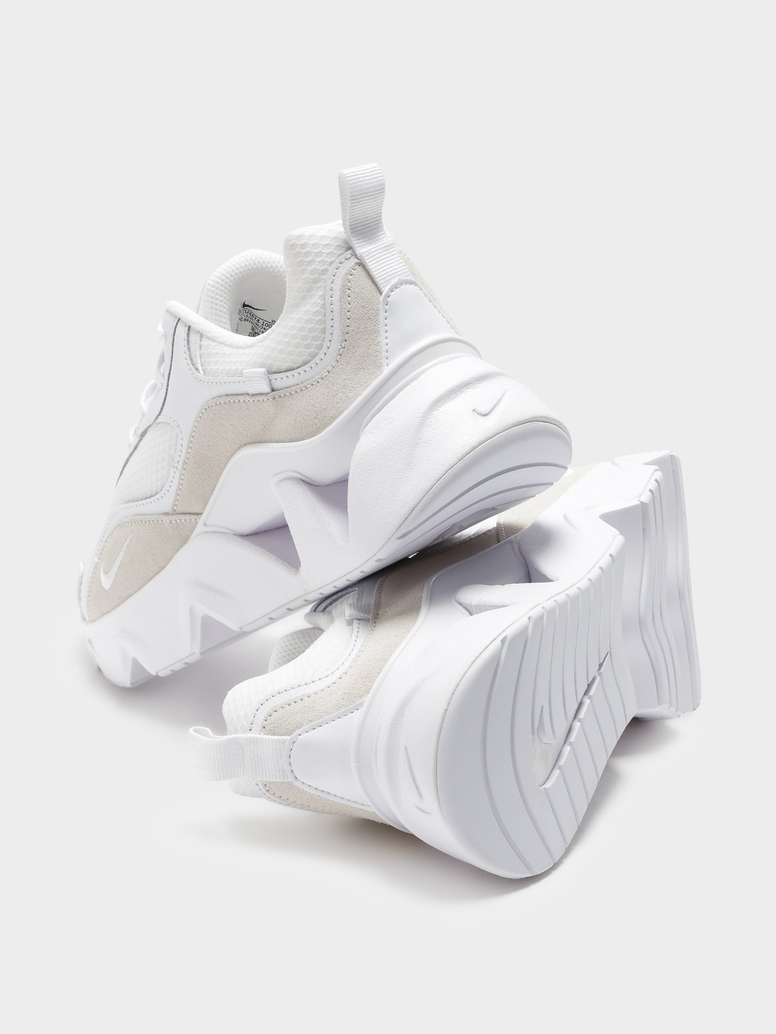 Nike Womens RYZ 365 Sneakers White/White Glue Store - Main Image