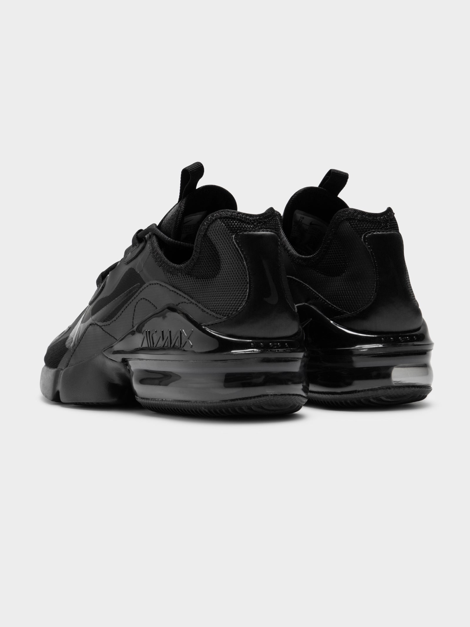 black nike air max infinity 2