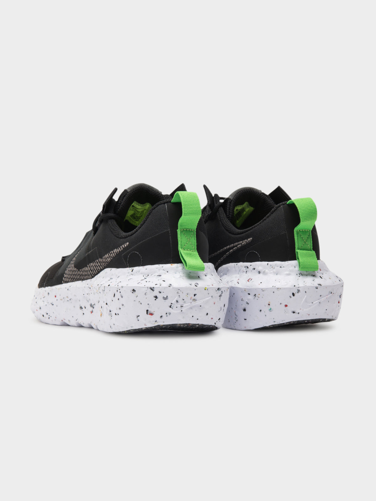 Nike Womens Crater Impact Sneakers | Black/White
