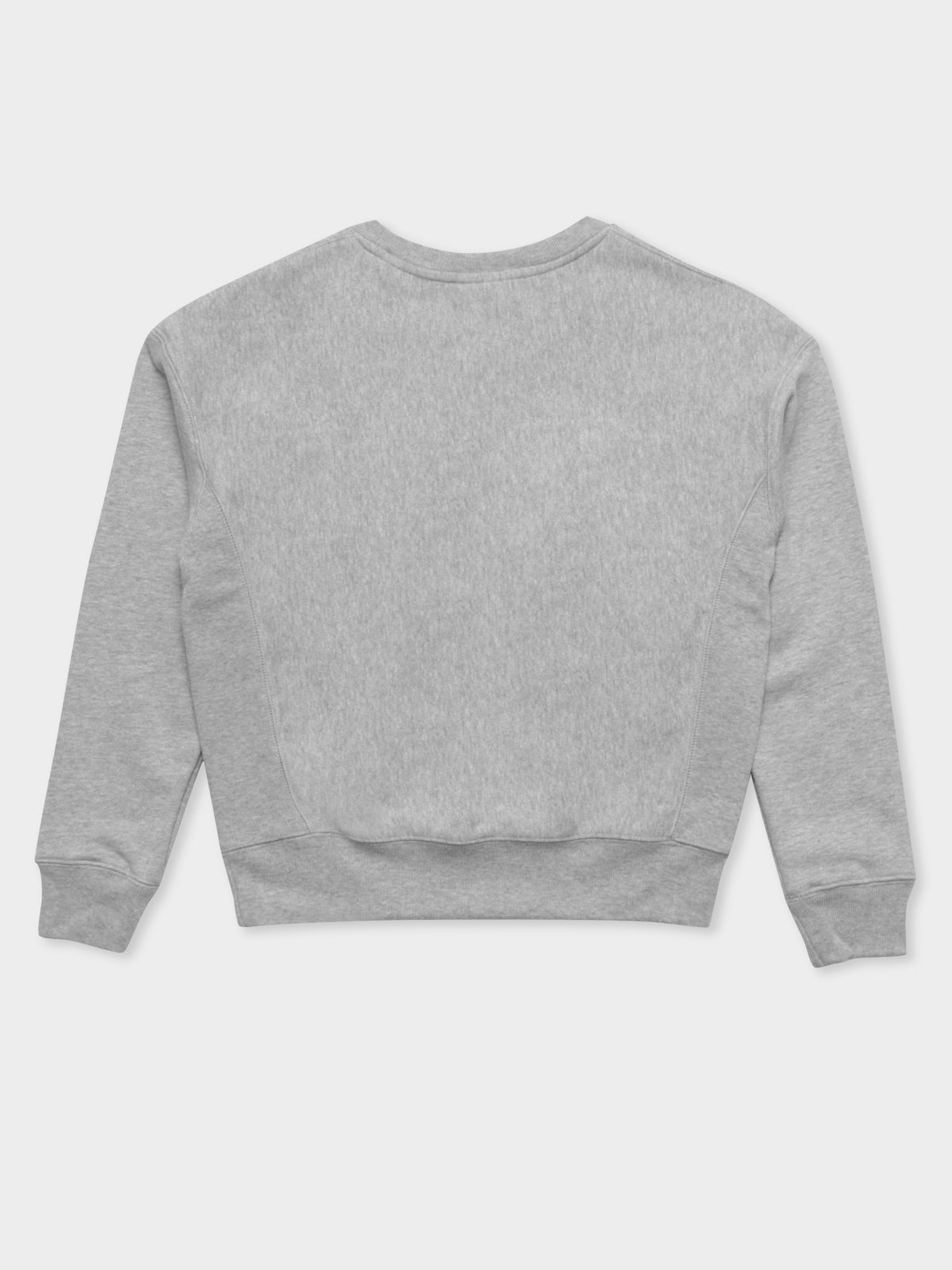Reverse Weave Crew Sweatshirt in Oxford Grey Heather