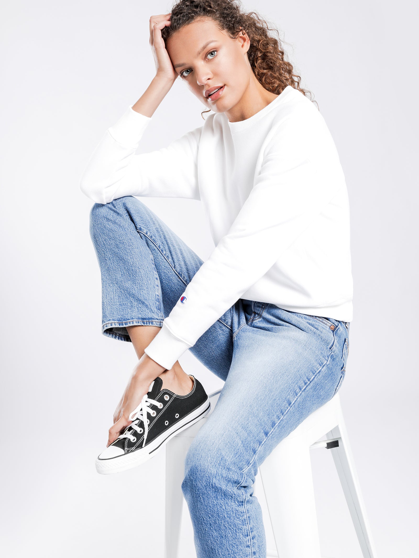 Reverse Weave Crew Sweatshirt