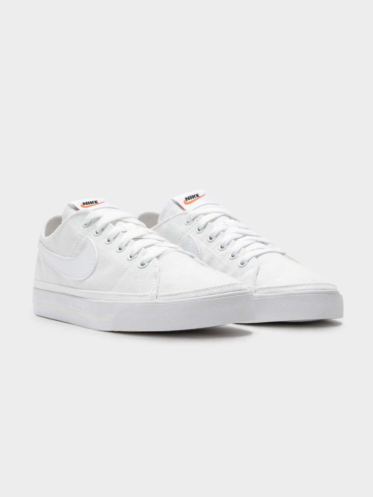 Womens Court Legacy Canvas Sneaker in White
