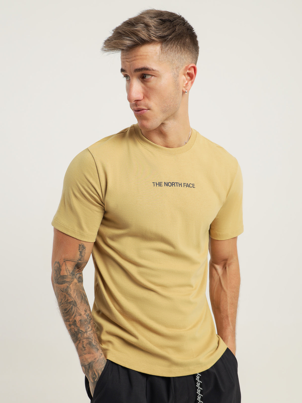 Short Sleeve Logo Play T-Shirt in Antelope Tan