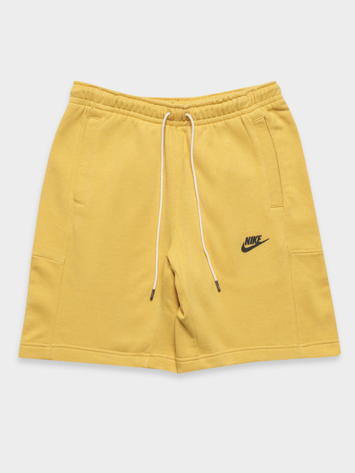 Sportswear Fleece Shorts in Solar Flare Yellow