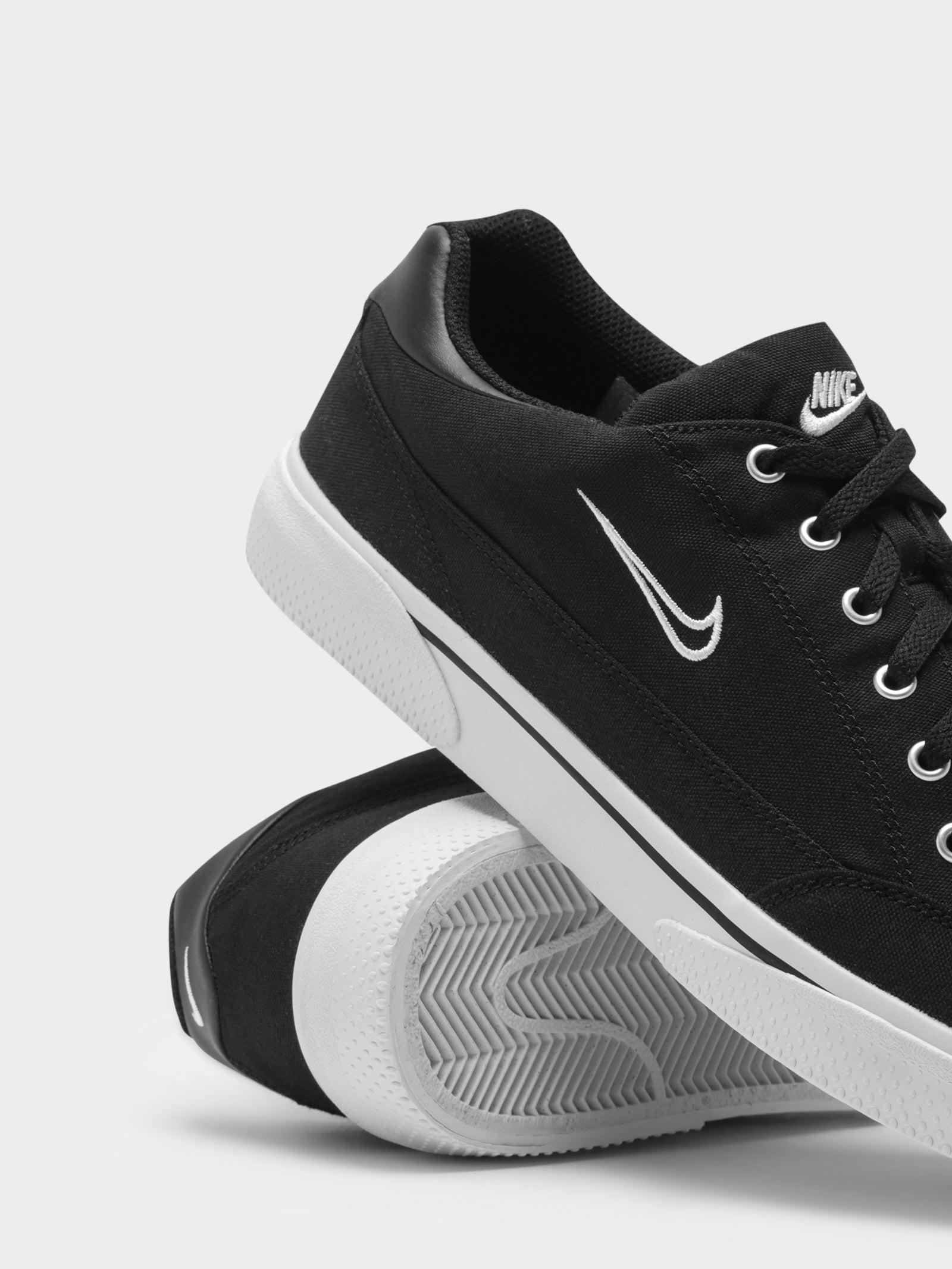 Nike Mens Retro GTS Sneakers Black/White | Glue Store