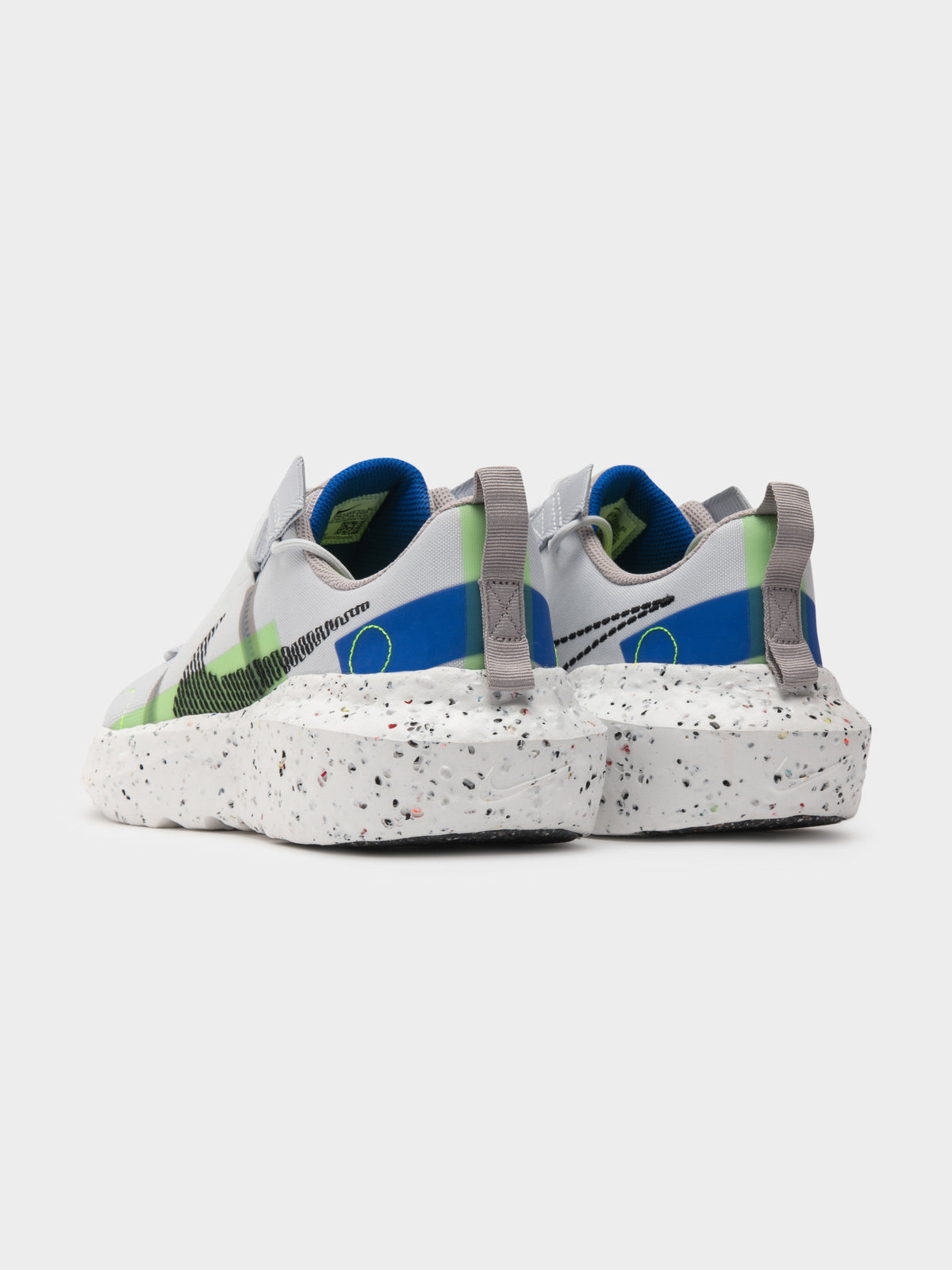 Mens Nike Crater Impact Sneakers in Grey &amp; Blue