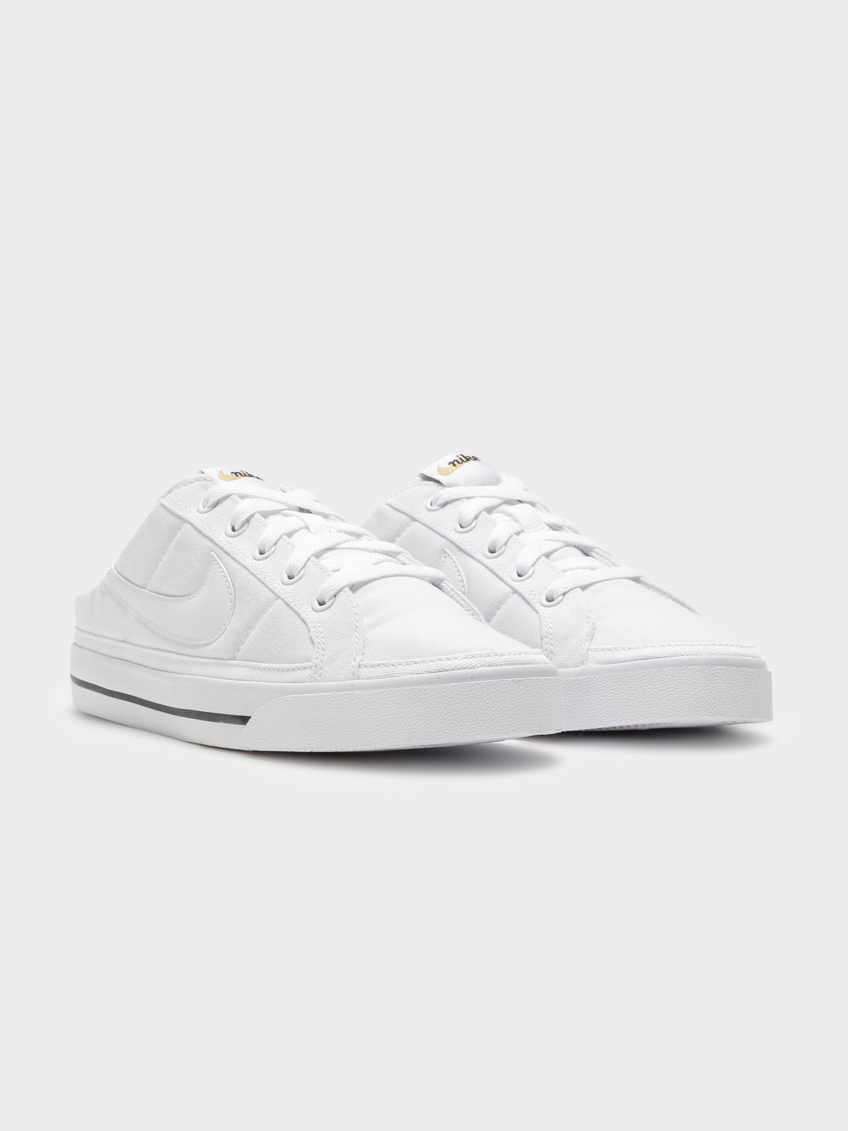 Womens Court Legacy Mule in White