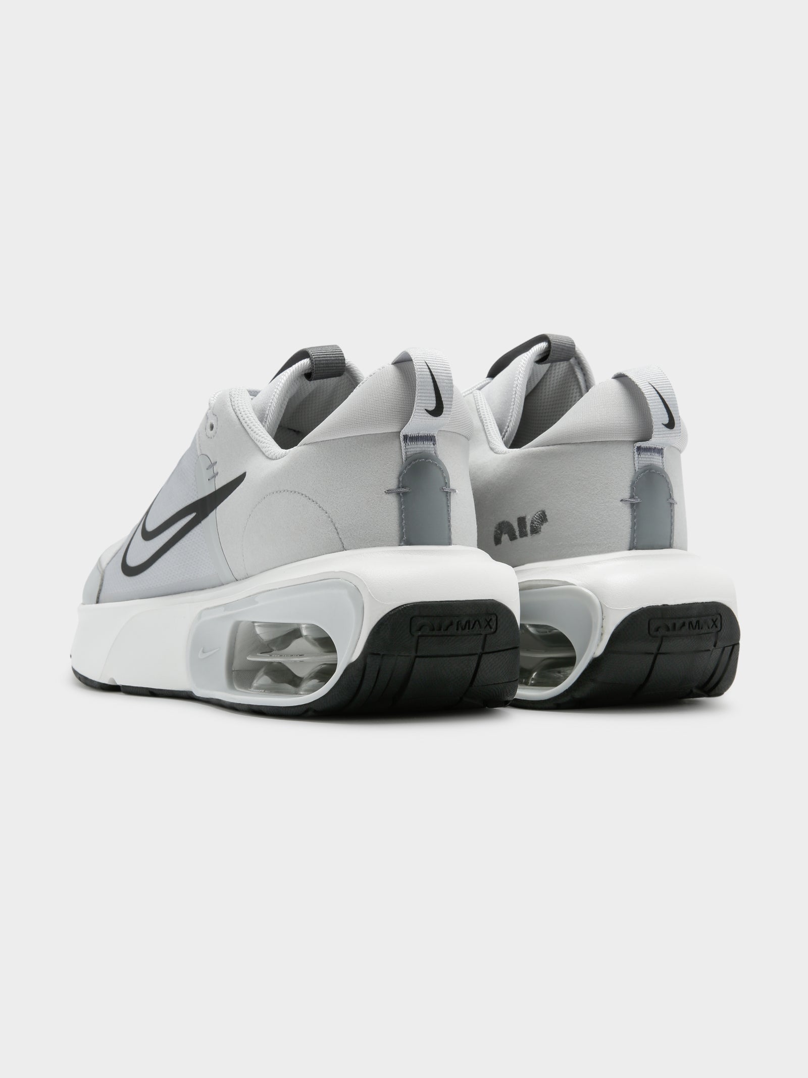 nike air max up ghost black white