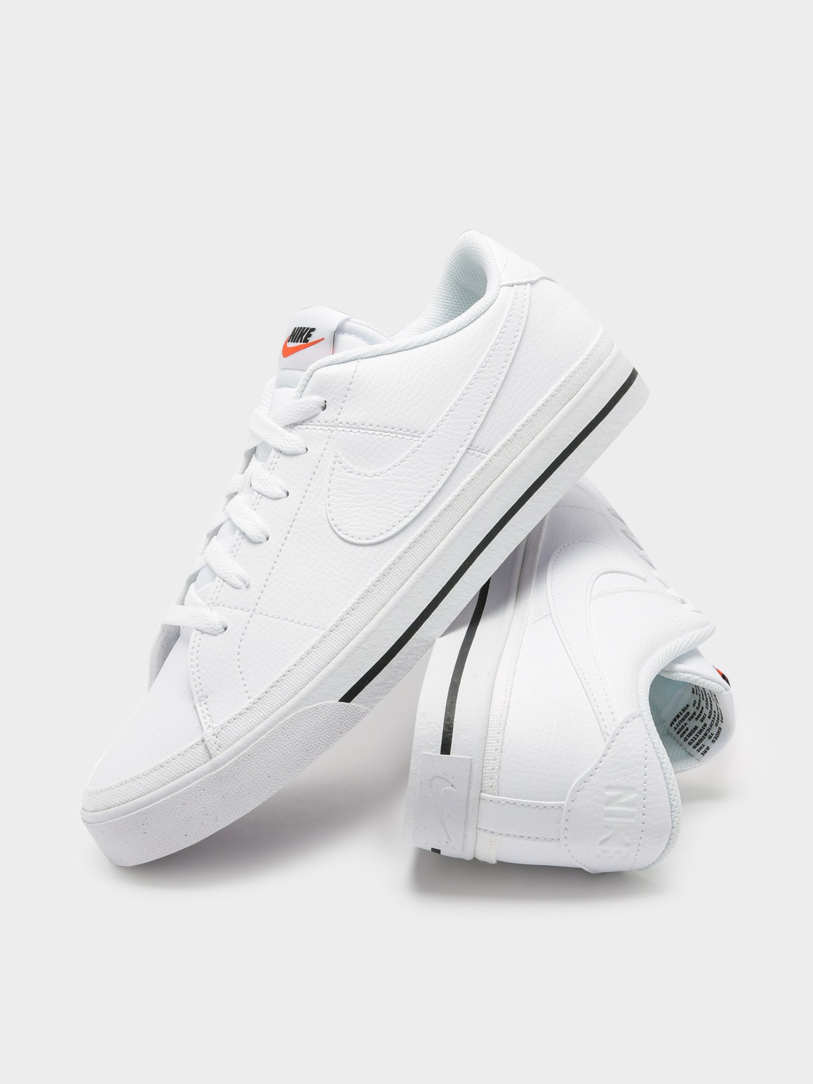 Mens Court Legacy Sneakers in White