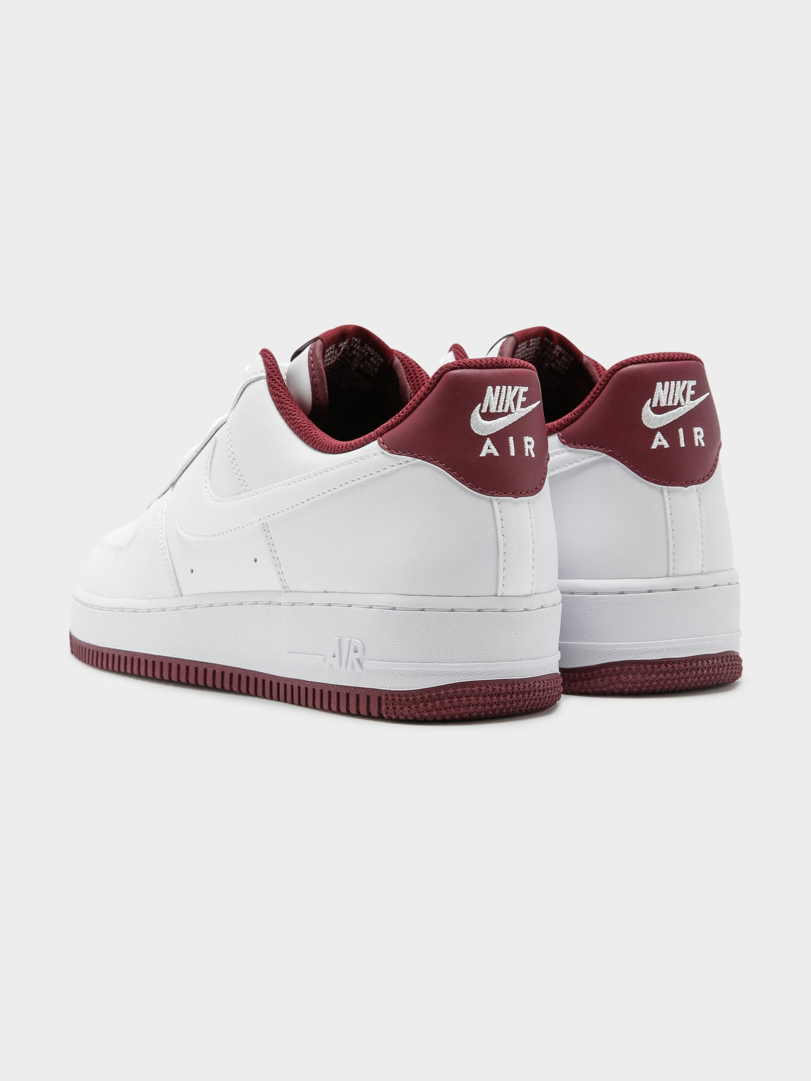 Nike Airforce Af1 Maroon Nike Air Force LV8 Low College Pack Night Maroon Men's – Pimp Kicks