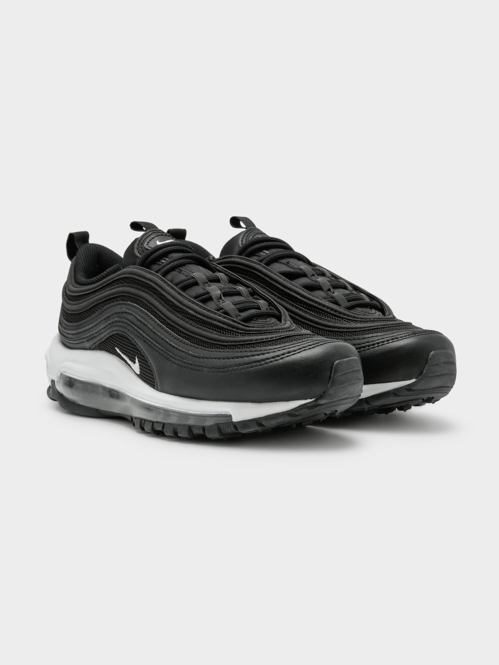 Womens Air Max 97 Sneakers in Black & White